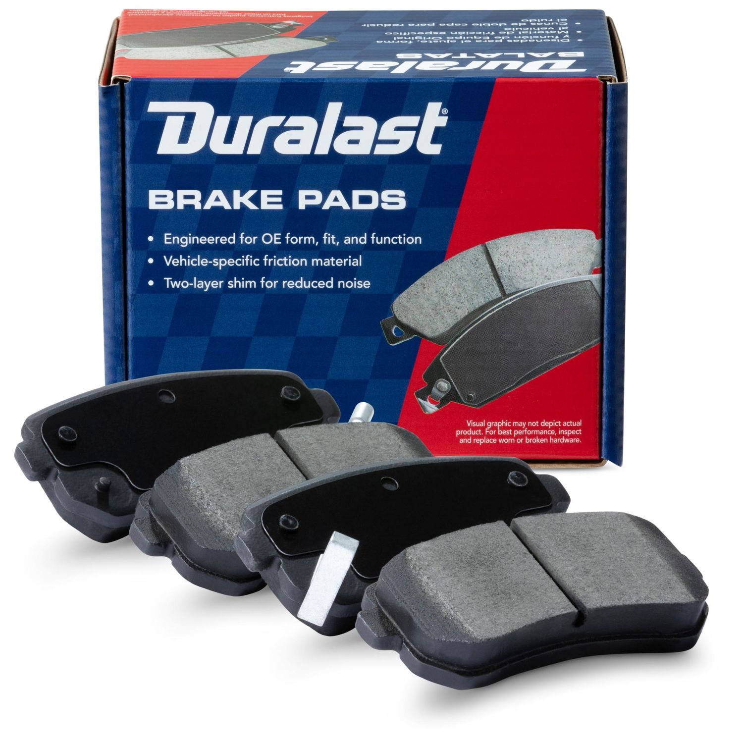 Duralast Ceramic Brake Pads D1157 | AutoZone