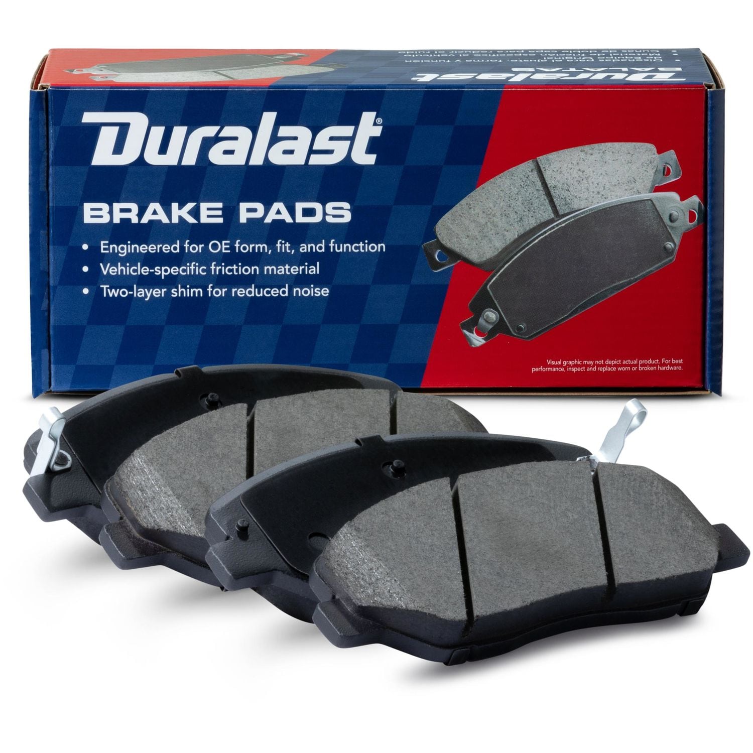 Duralast Ceramic Brake Pads D1202