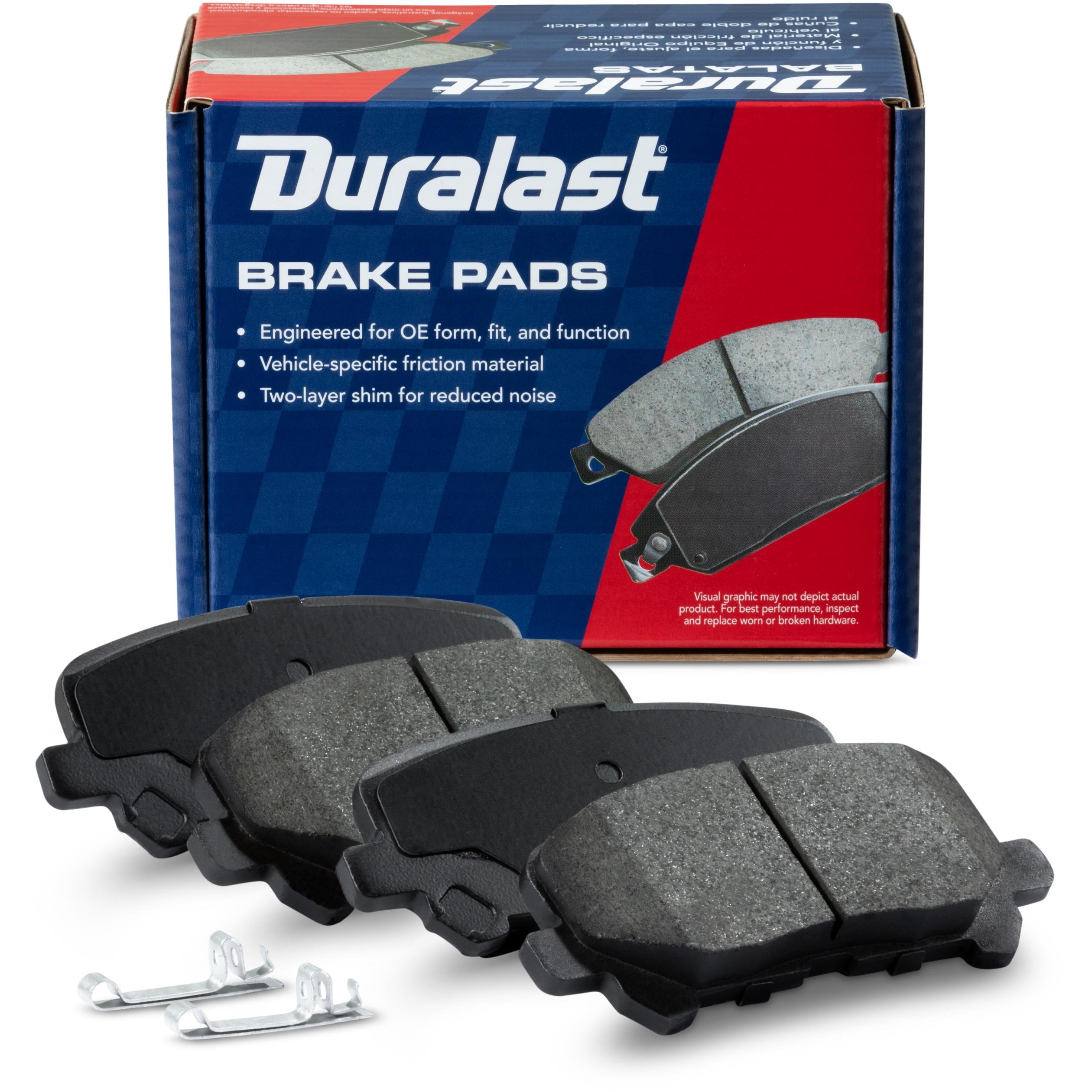 Duralast Ceramic Brake Pads D1281 | AutoZone