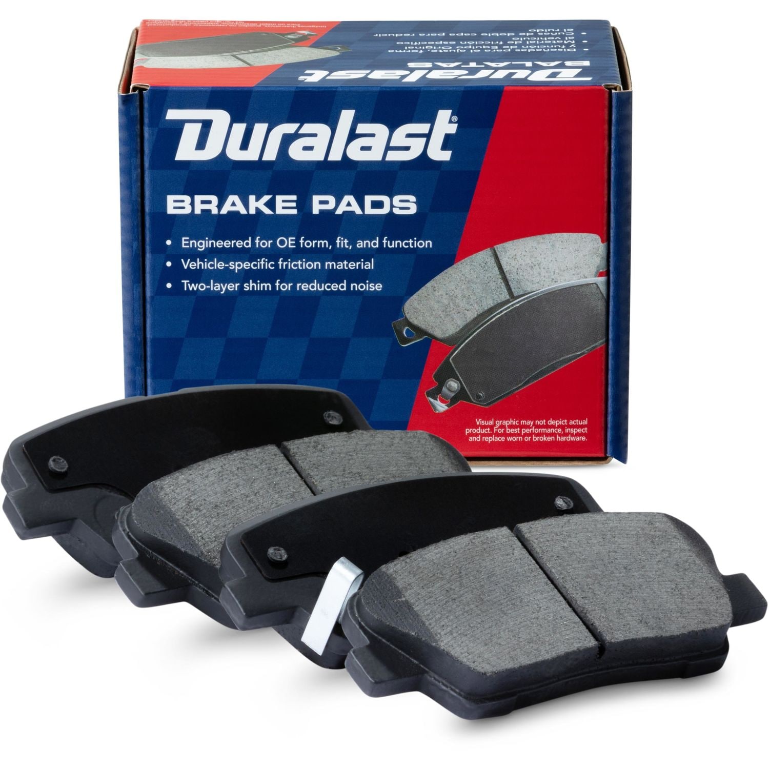 Duralast Ceramic Brake Pads D1284