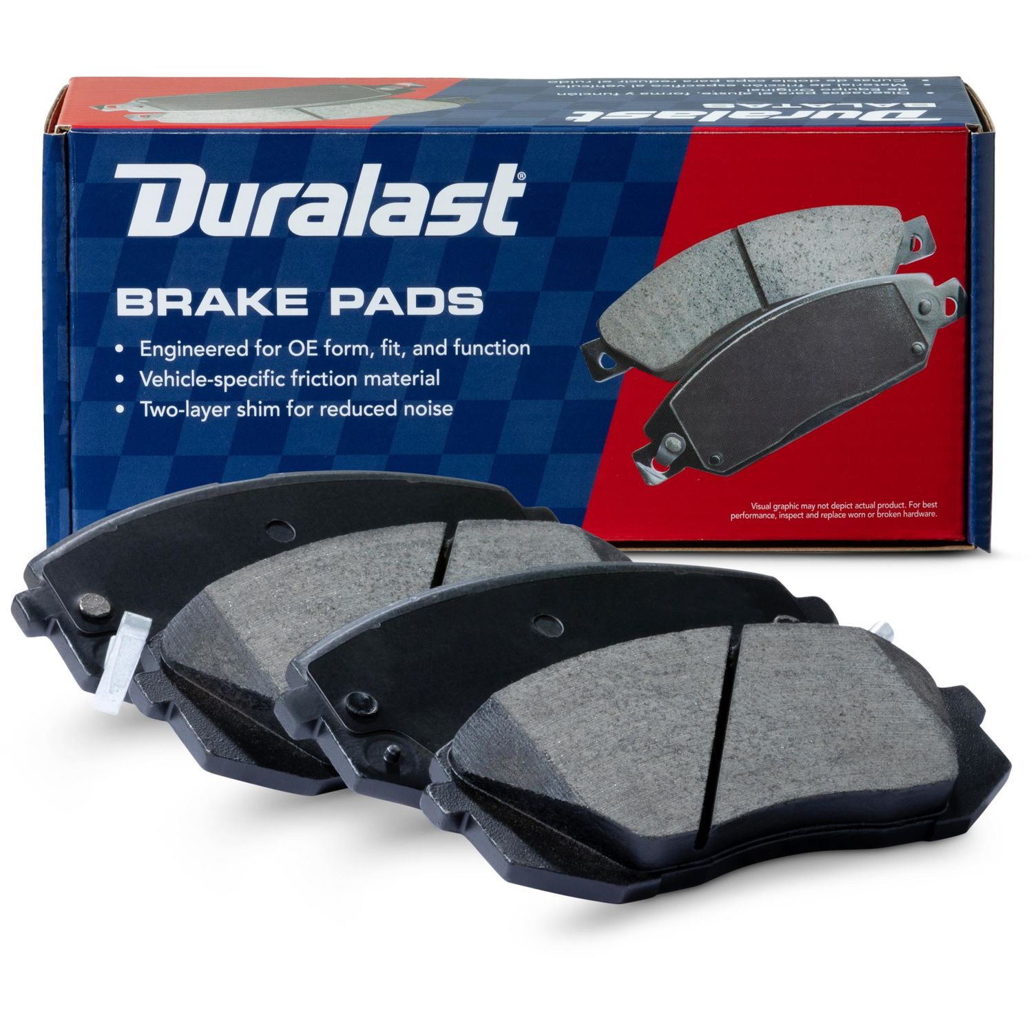 Duralast Ceramic Brake Pads D1295