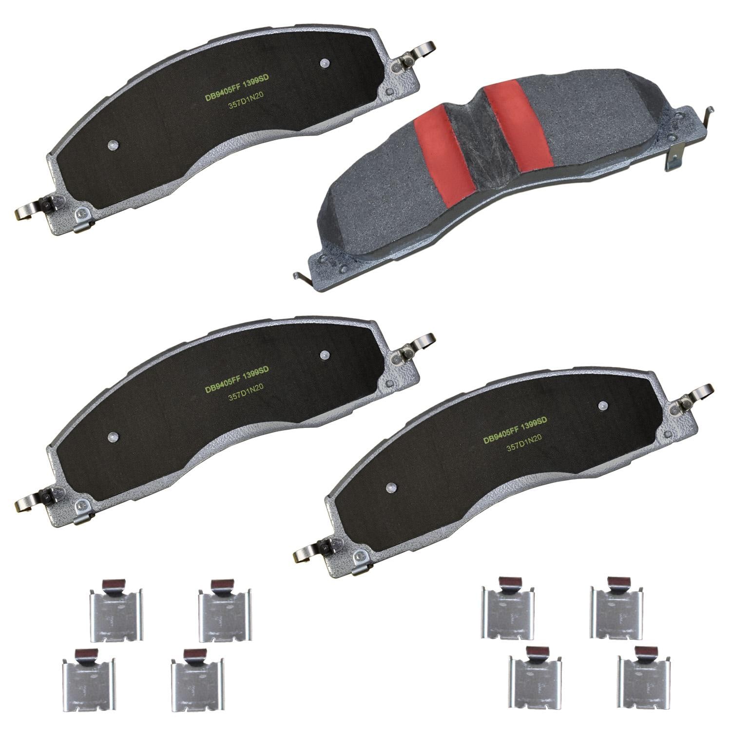 Duralast Severe Duty Semi-metallic Brake Pads D1399SD | AutoZone