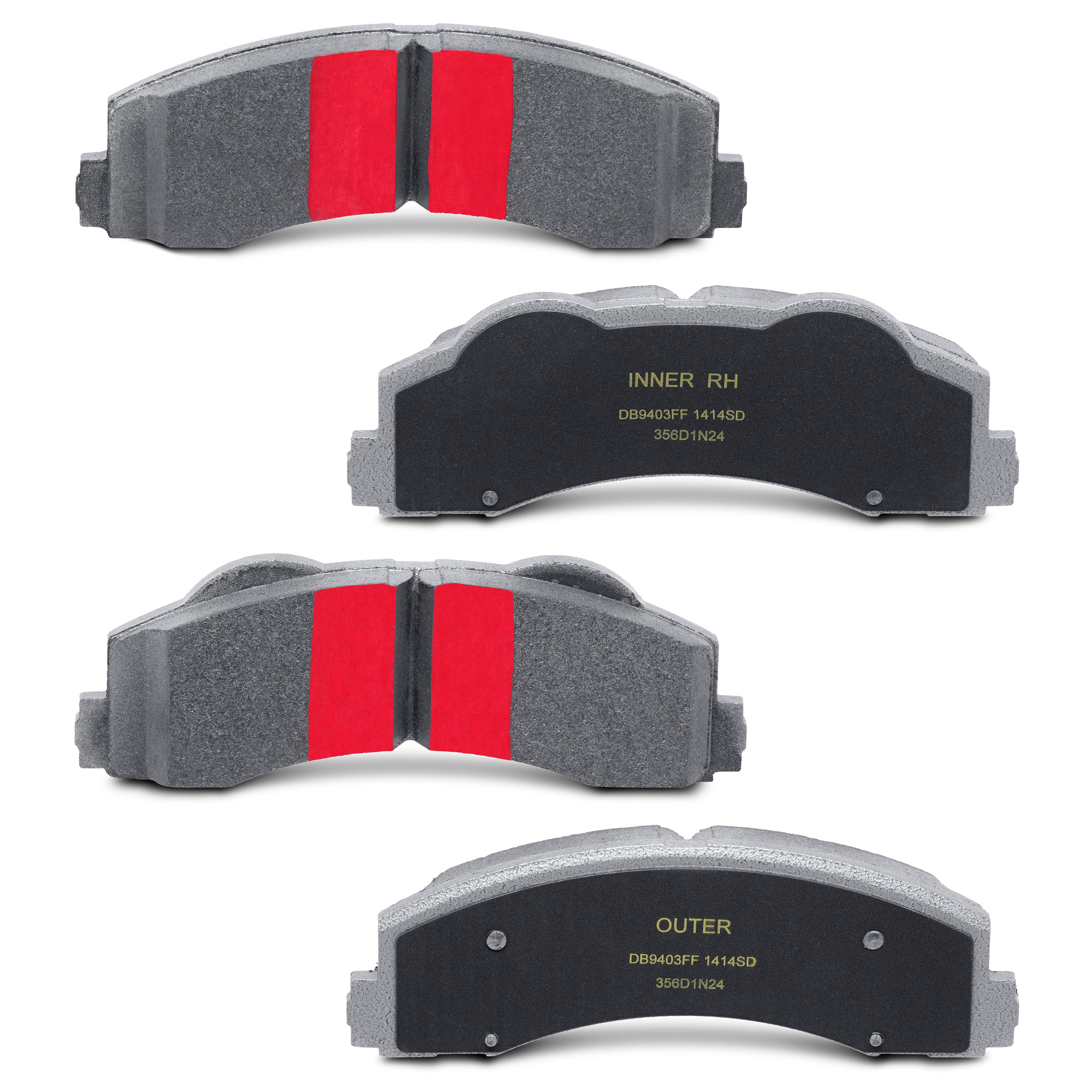 Duralast Severe Duty Semi-metallic Brake Pads D1414SD | AutoZone
