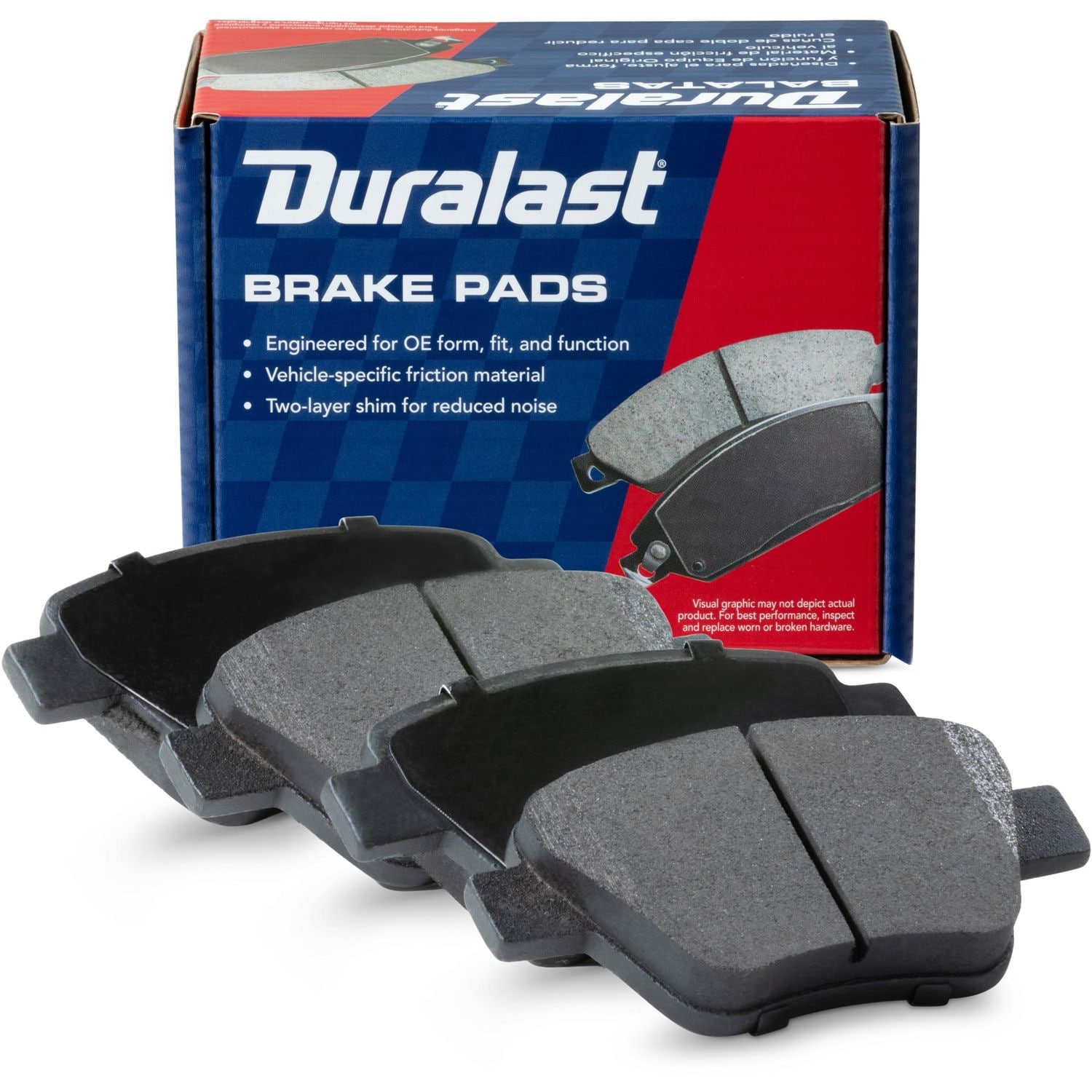 Duralast Semi-metallic Brake Pads D1456 | AutoZone