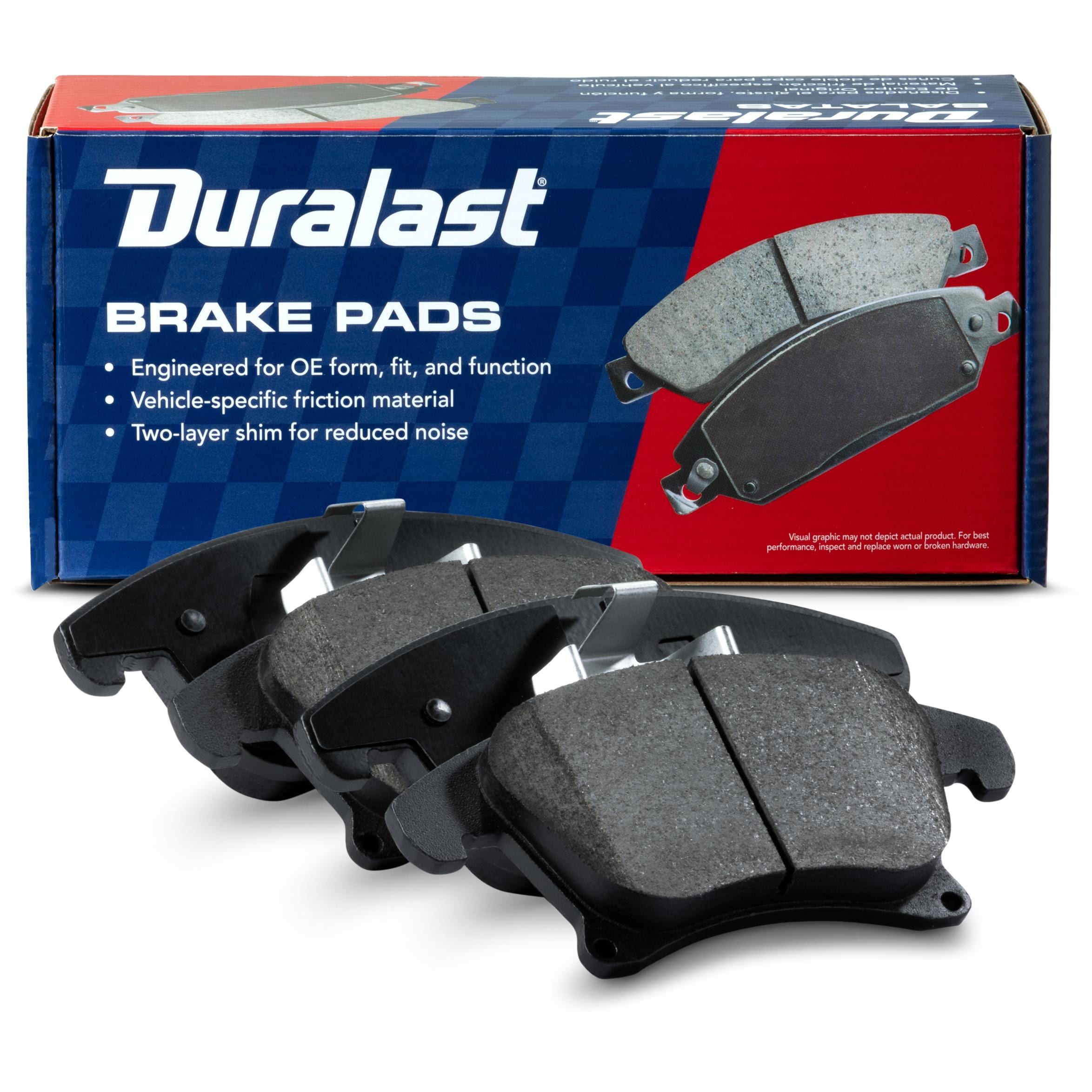 Duralast Semi-Metallic Brake Pads D1653 | AutoZone