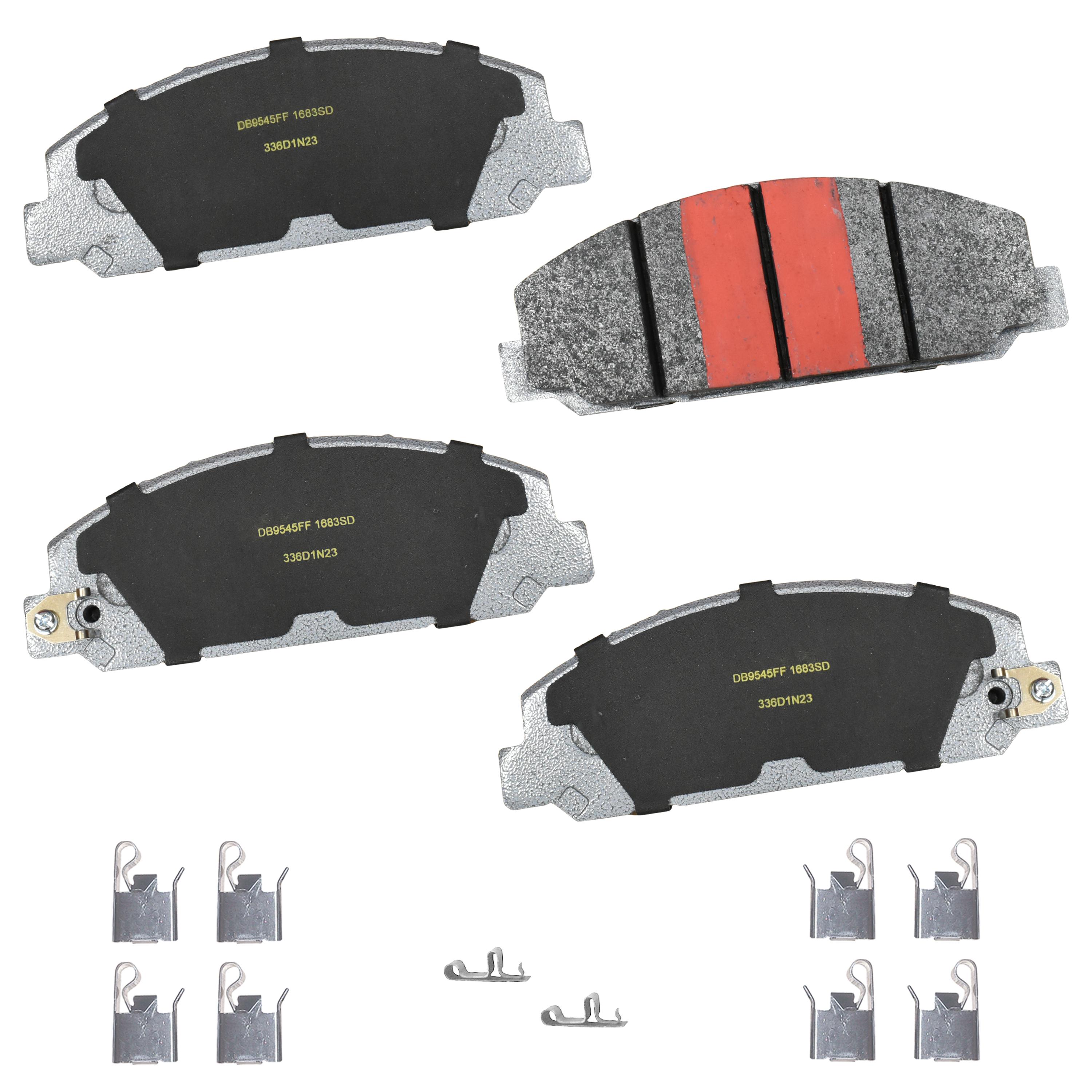 Duralast Severe Duty Semi-metallic Brake Pads D1683SD | AutoZone