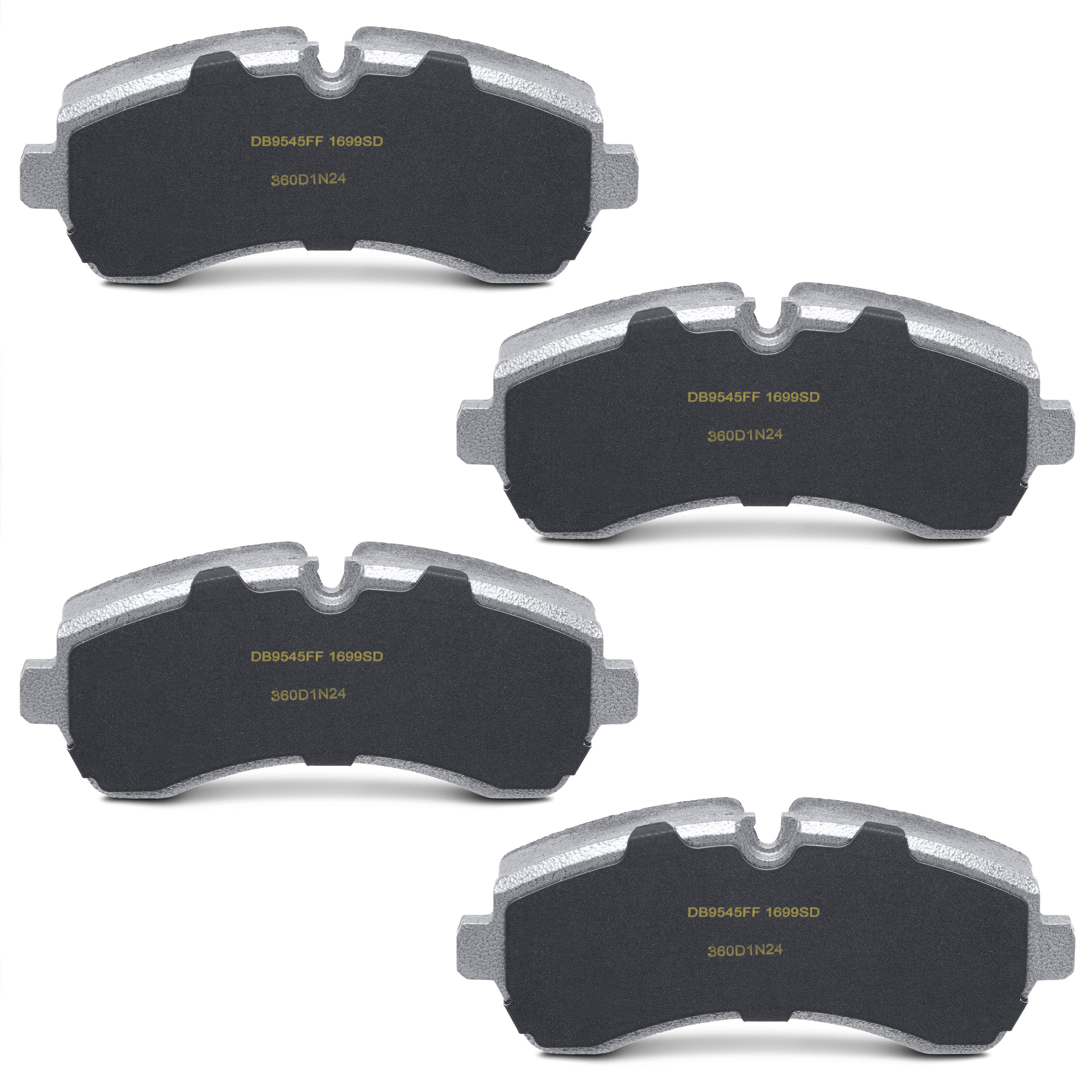 Duralast Severe Duty Semi-metallic Brake Pads D1699SD | AutoZone