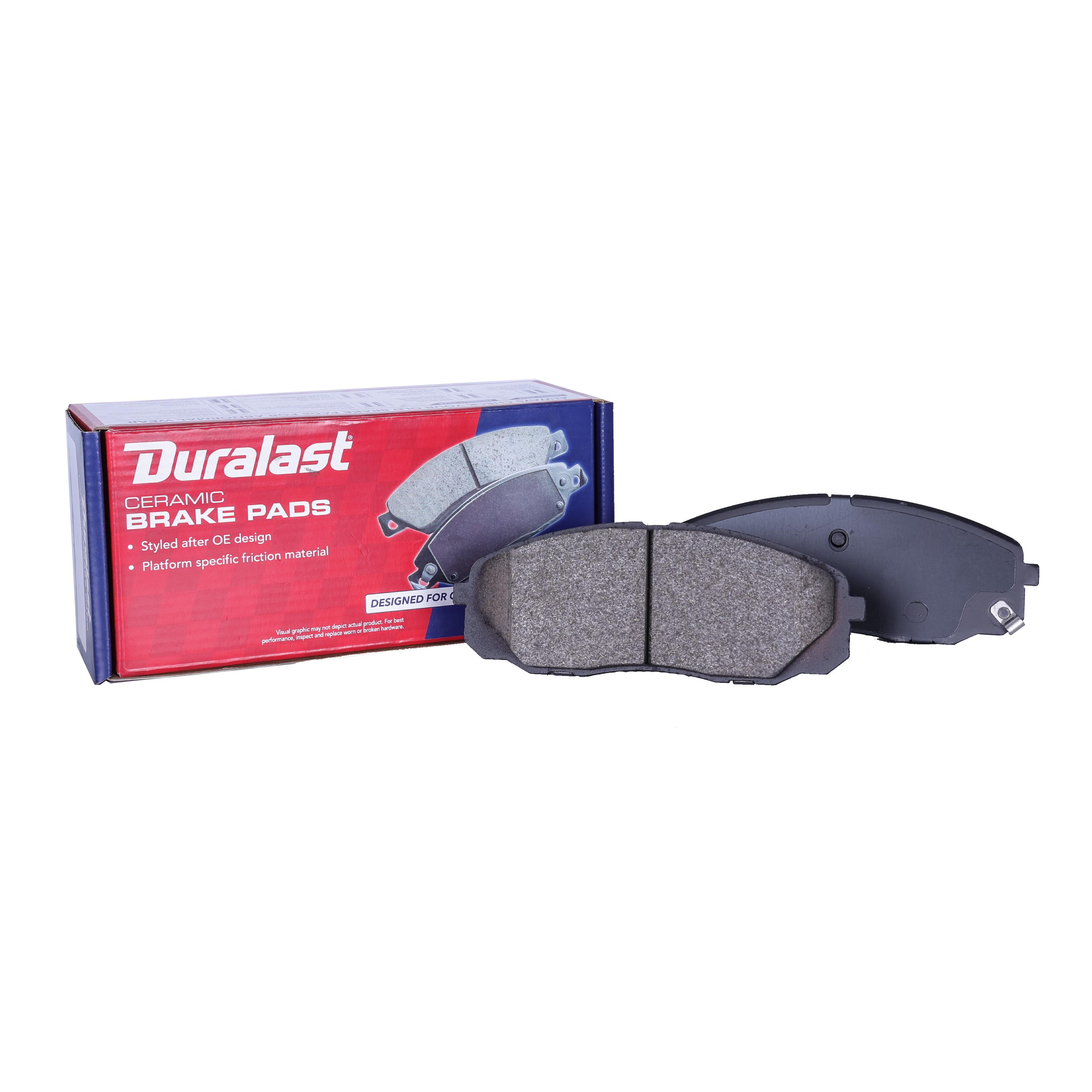 Duralast Ceramic Brake Pads D1814 for International 4200LP