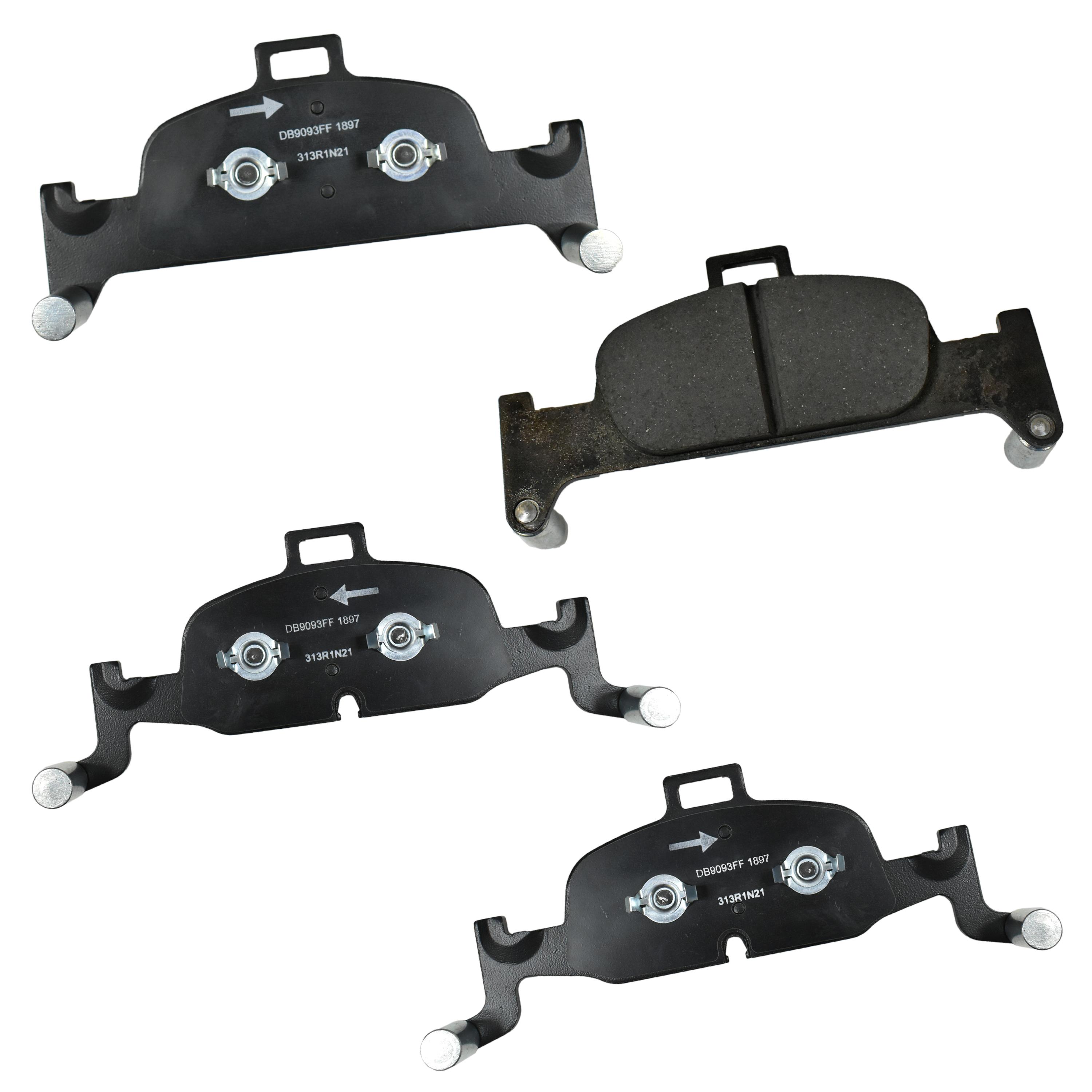 Duralast Semi-Metallic Brake Pads D1897 | AutoZone