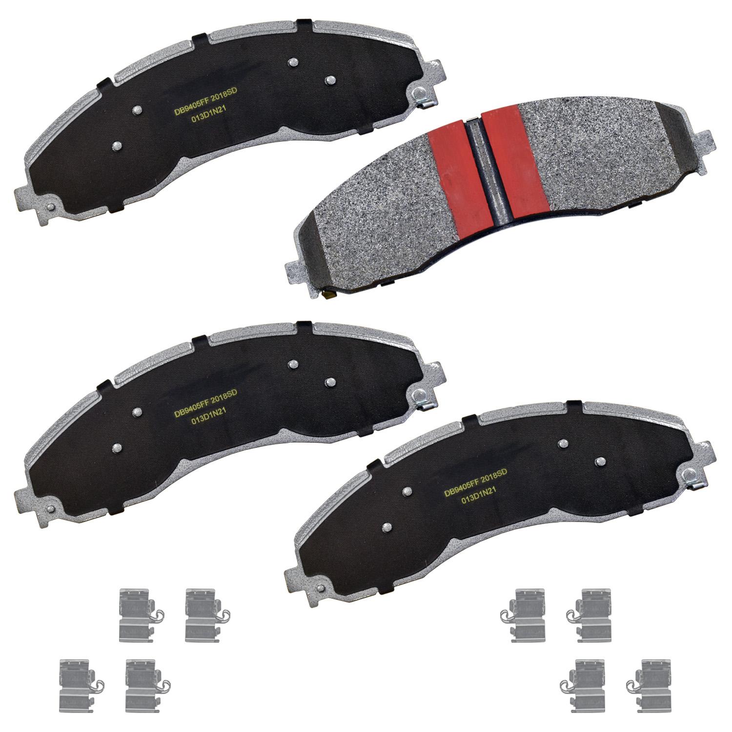Duralast Severe Duty Semi-metallic Brake Pads D2018SD | AutoZone
