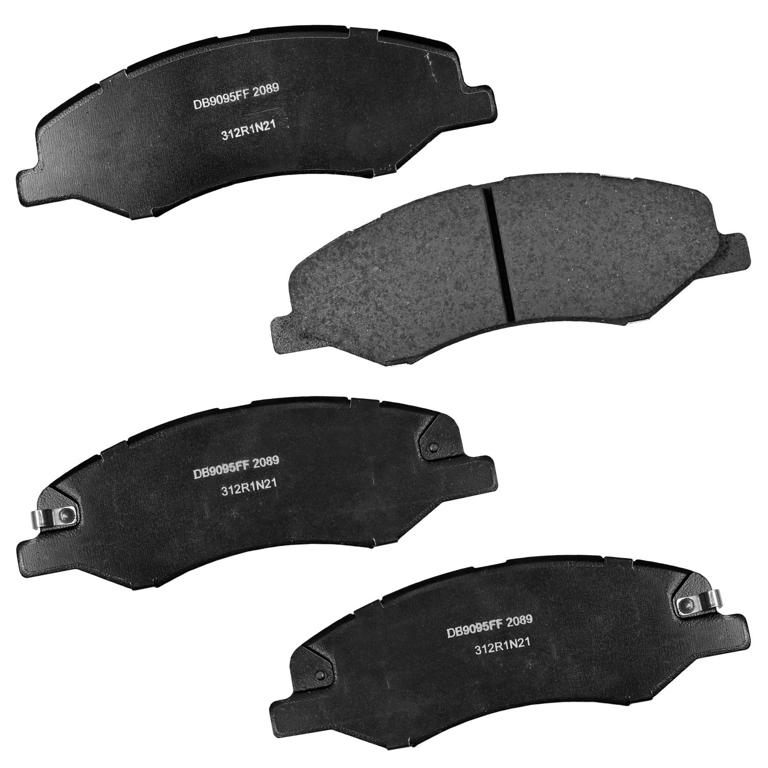 BOSCH BC1015 QuietCast Premium Ceramic Disc Brake Pad Set - Compatible - View #4