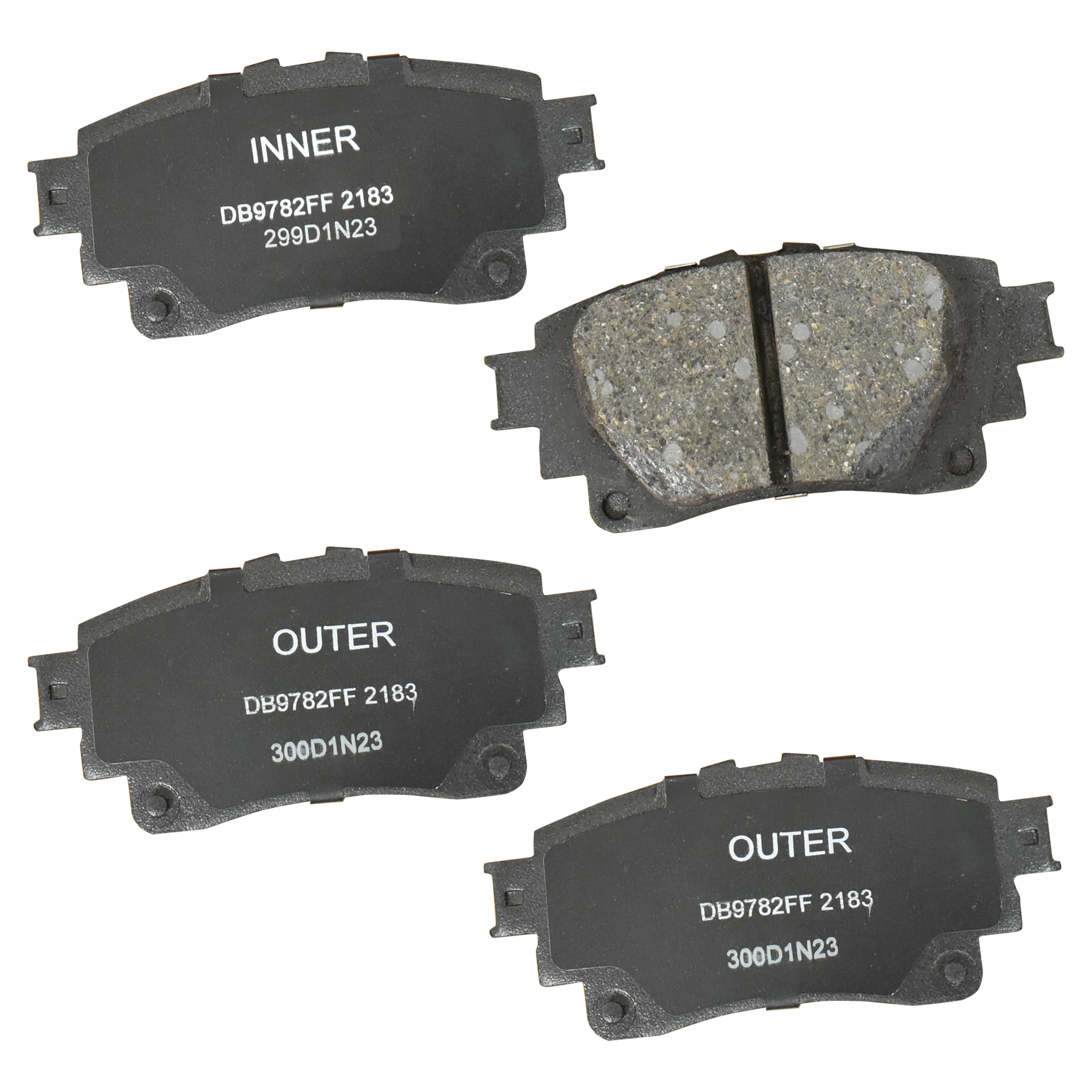 brake beats,down tempo,jazzy 62枚＋6枚 Duralast Ceramic Brake Pads D2183 | AutoZone