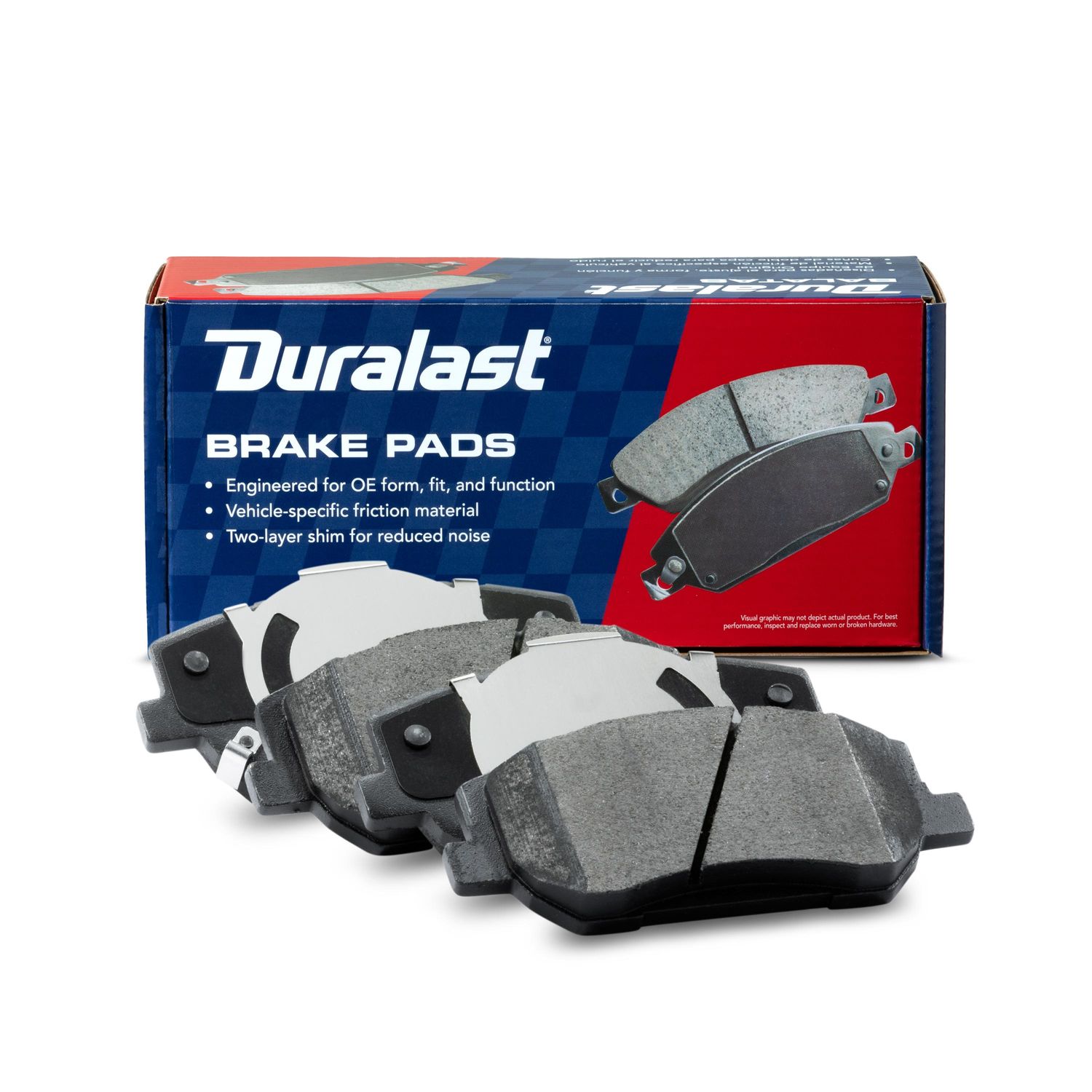 Duralast Ceramic Brake Pads D2198 | AutoZone