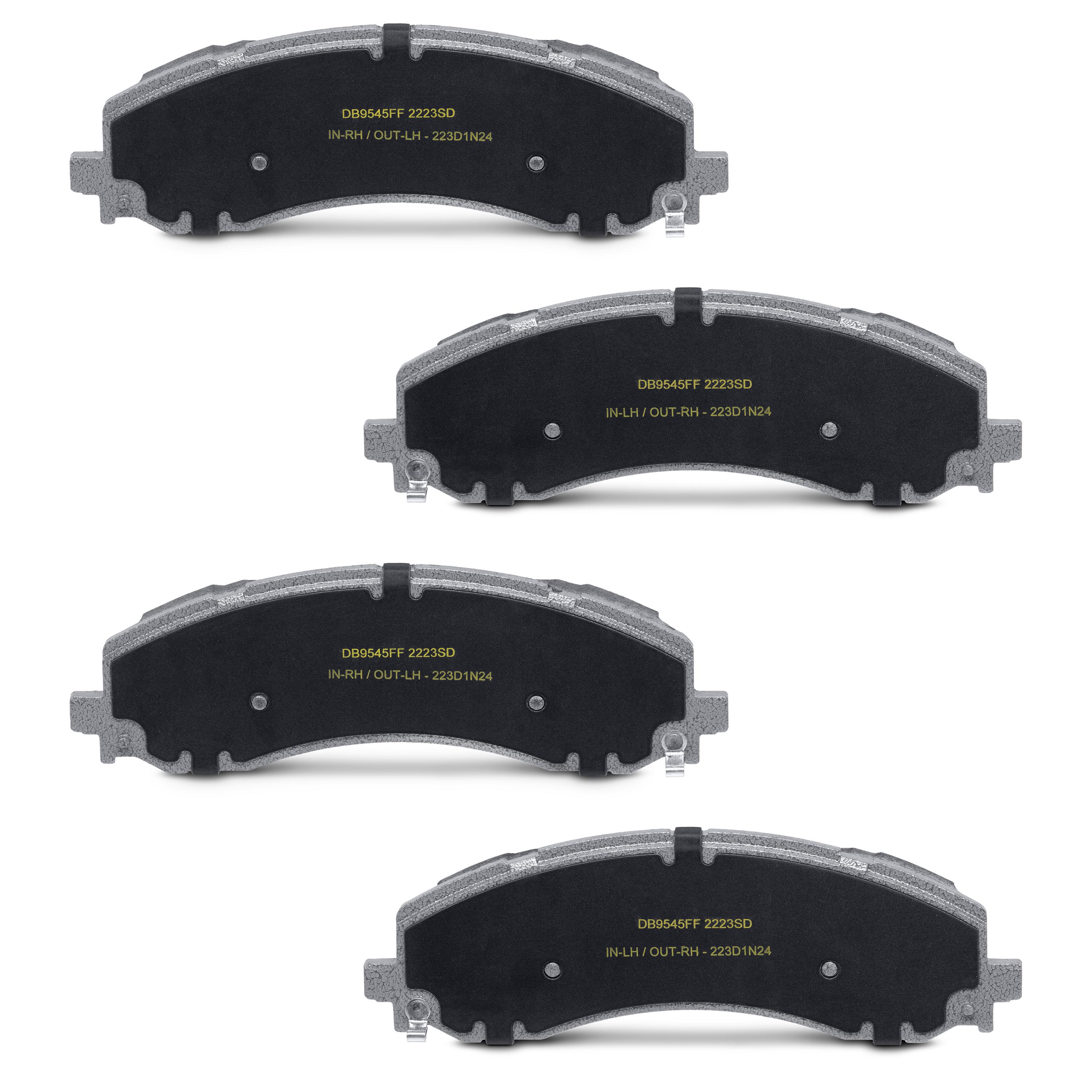 Duralast Severe Duty Semi-metallic Brake Pads D2223SD | AutoZone