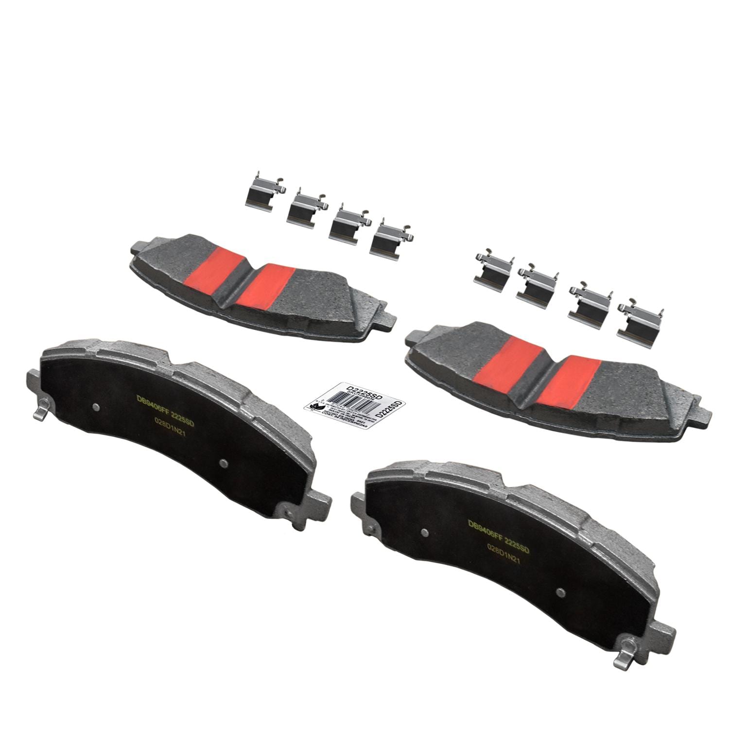 Duralast Severe Duty Semi-metallic Brake Pads D2225SD | AutoZone