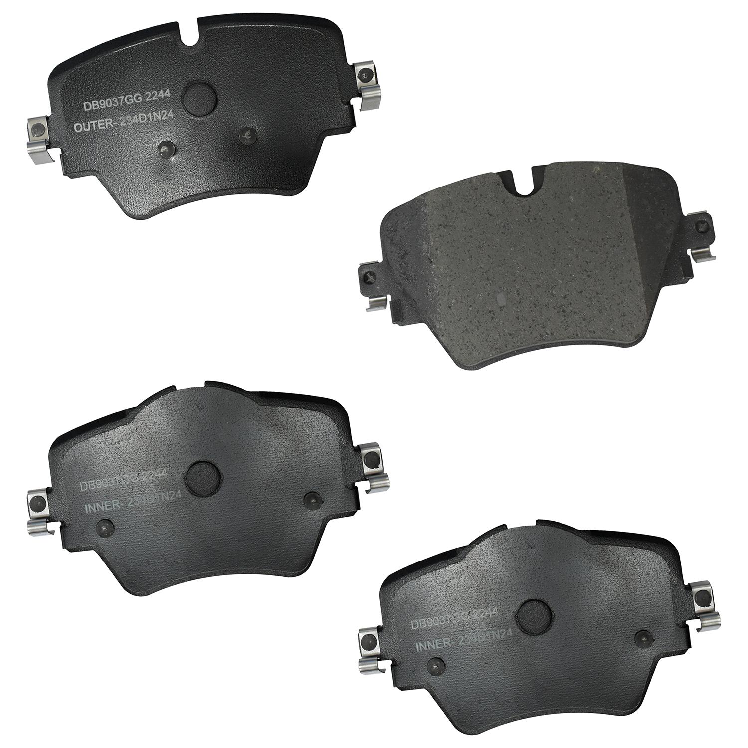 Duralast Ceramic Brake Pads D2244 | AutoZone