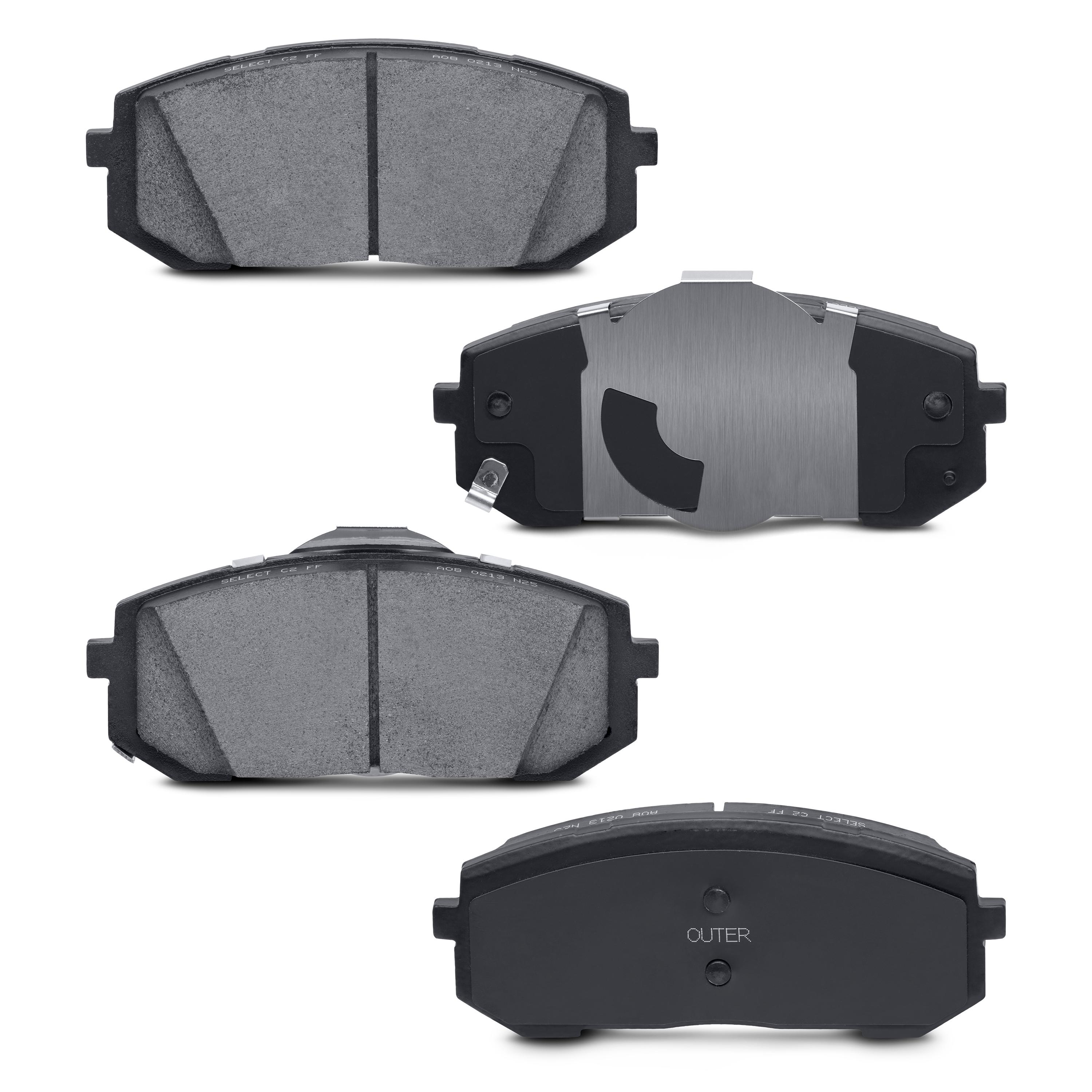 Duralast Ceramic Brake Pads D2302 | AutoZone