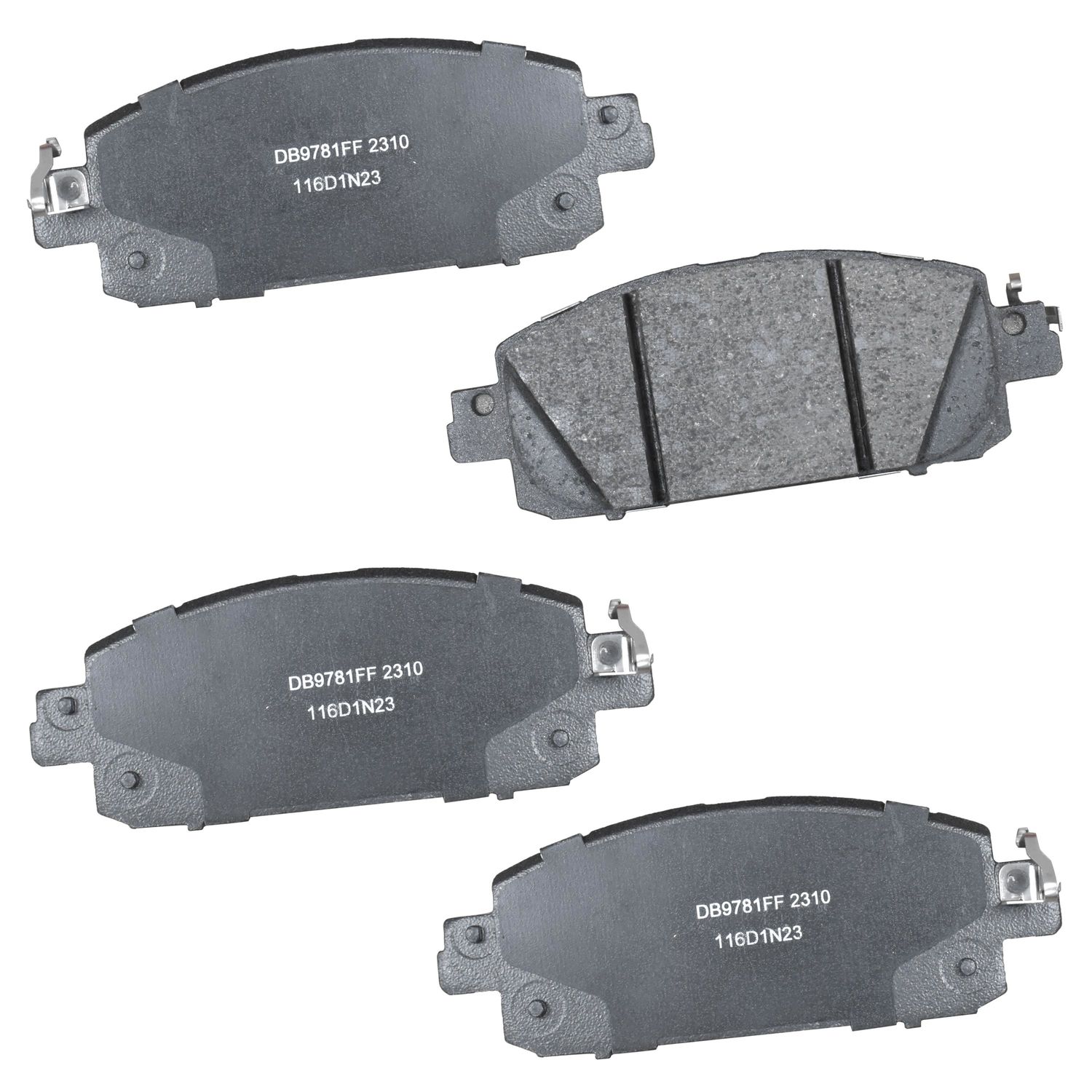 Duralast Ceramic Brake Pads D2310 | AutoZone
