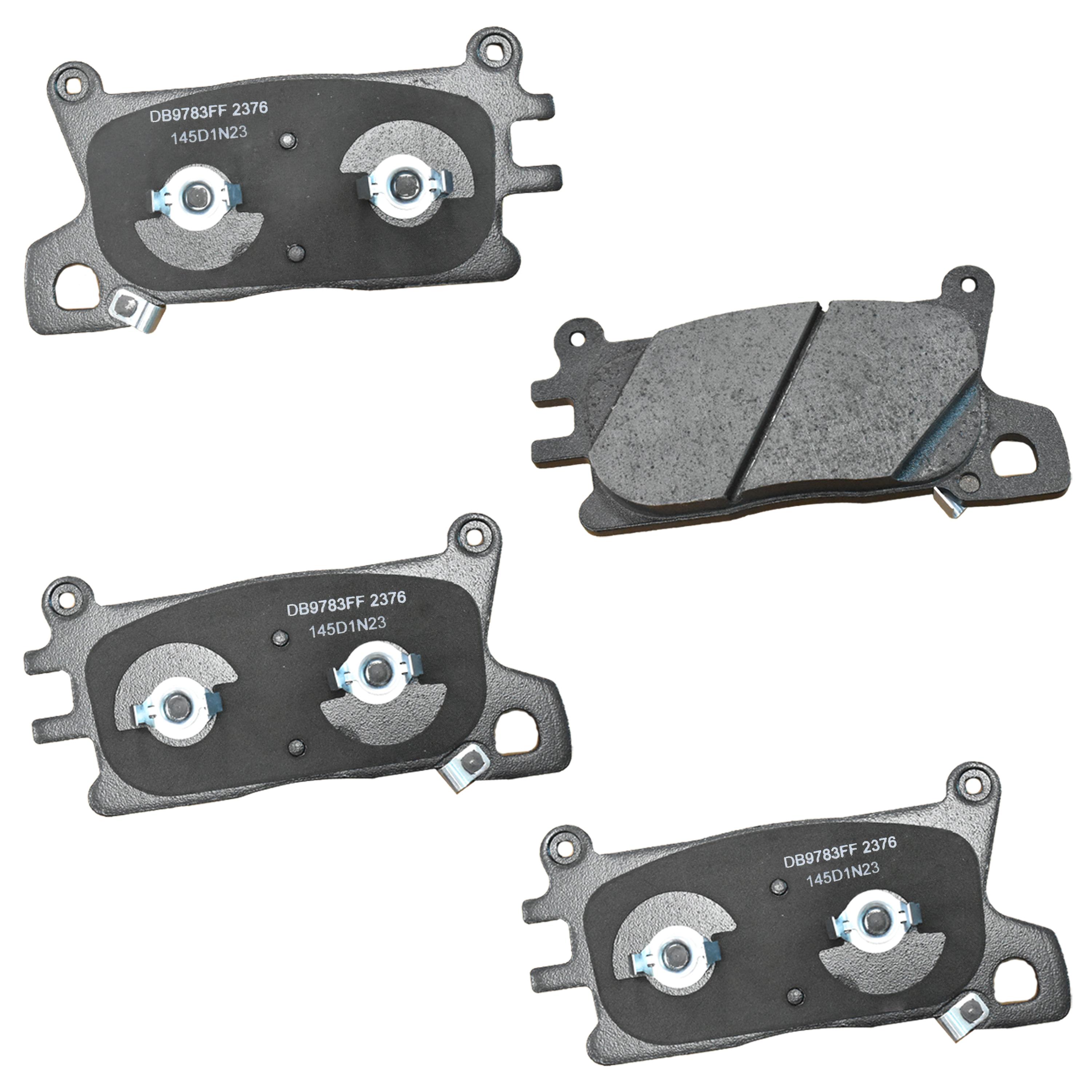 テラクレスタ Duralast Ceramic Brake Pads D2376 | AutoZone