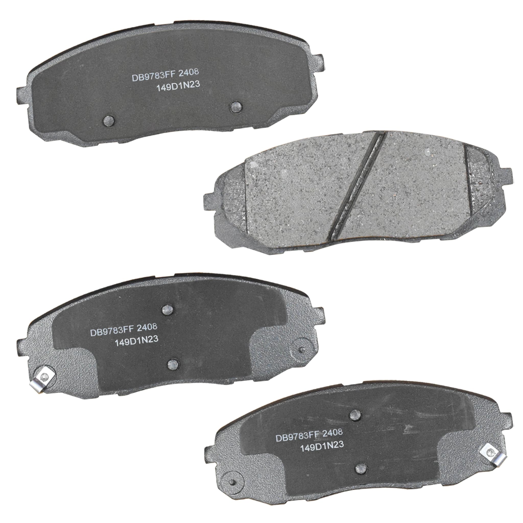 Duralast Ceramic Brake Pads D2408 | AutoZone