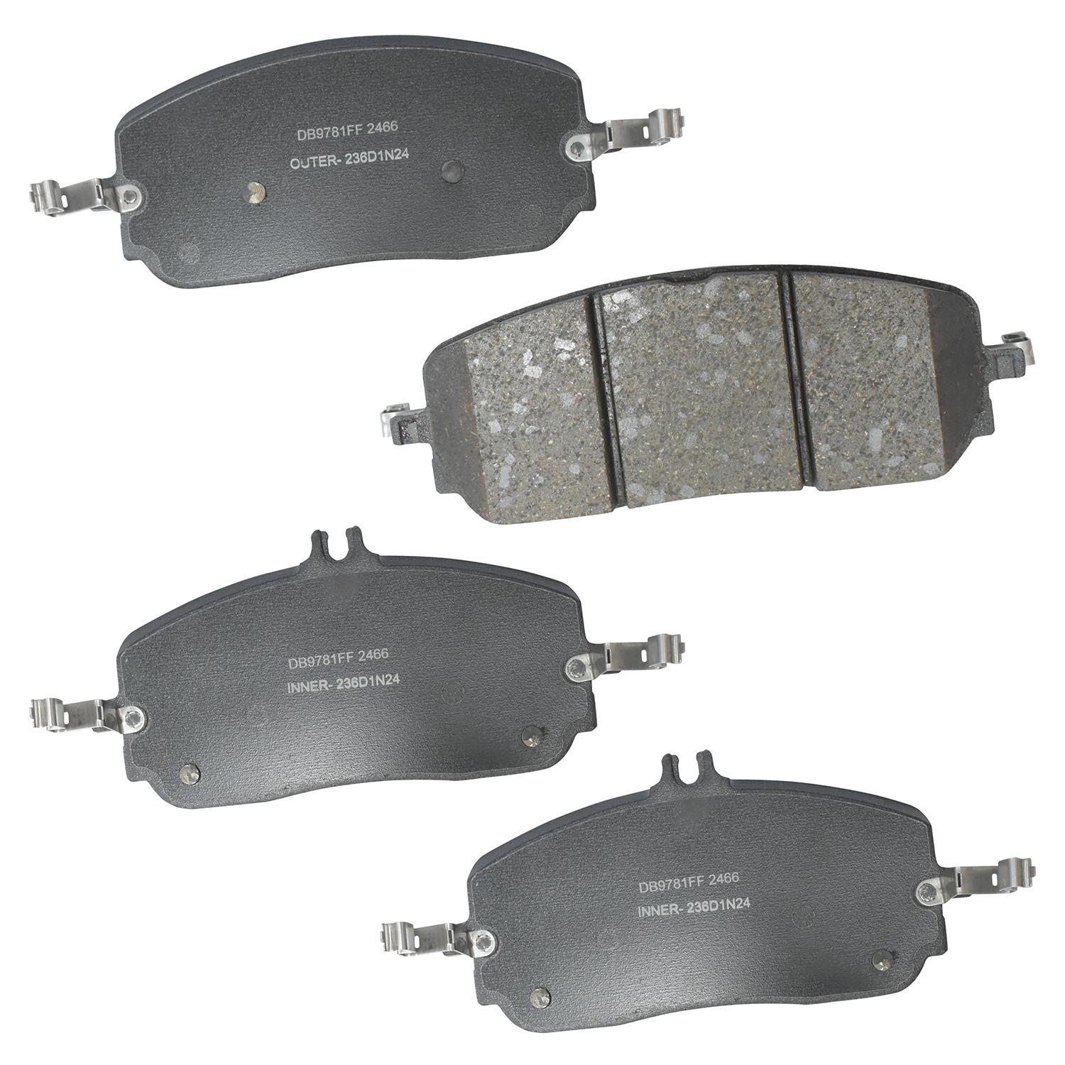 Duralast Disc Brake Pad Set D2466 | AutoZone