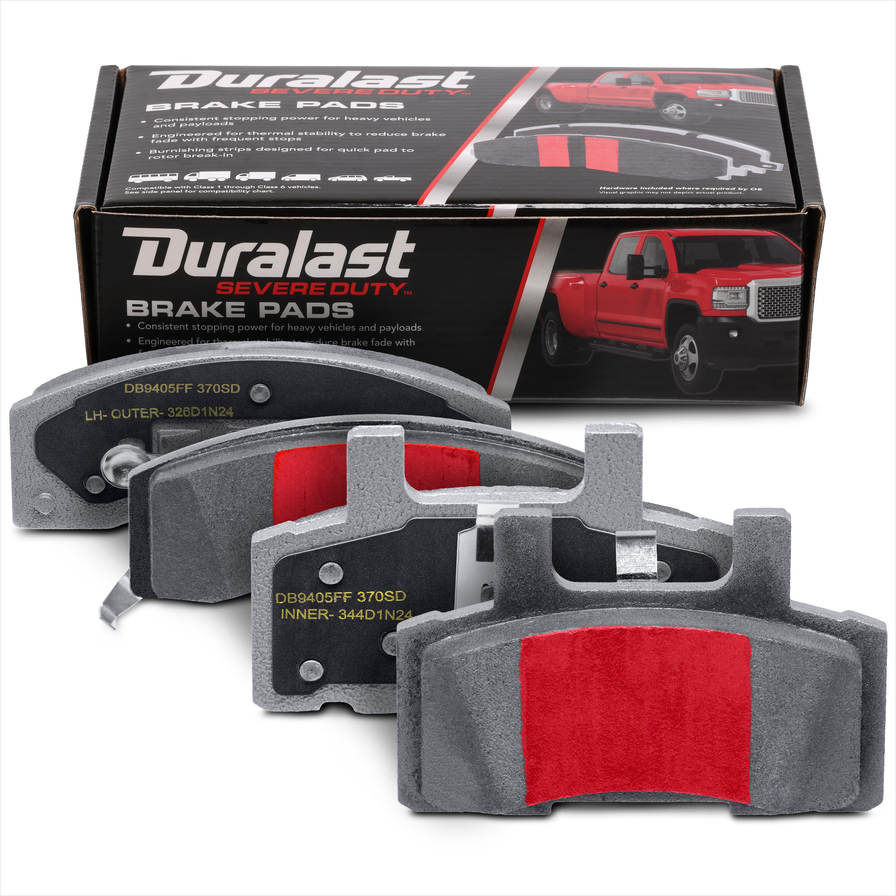 thumbnail image 2 of AM Autoparts Metallic Disc Brake Pads – Ford F450 F550 2005–2018, Front & Rear, Hardware Included 2 of 5