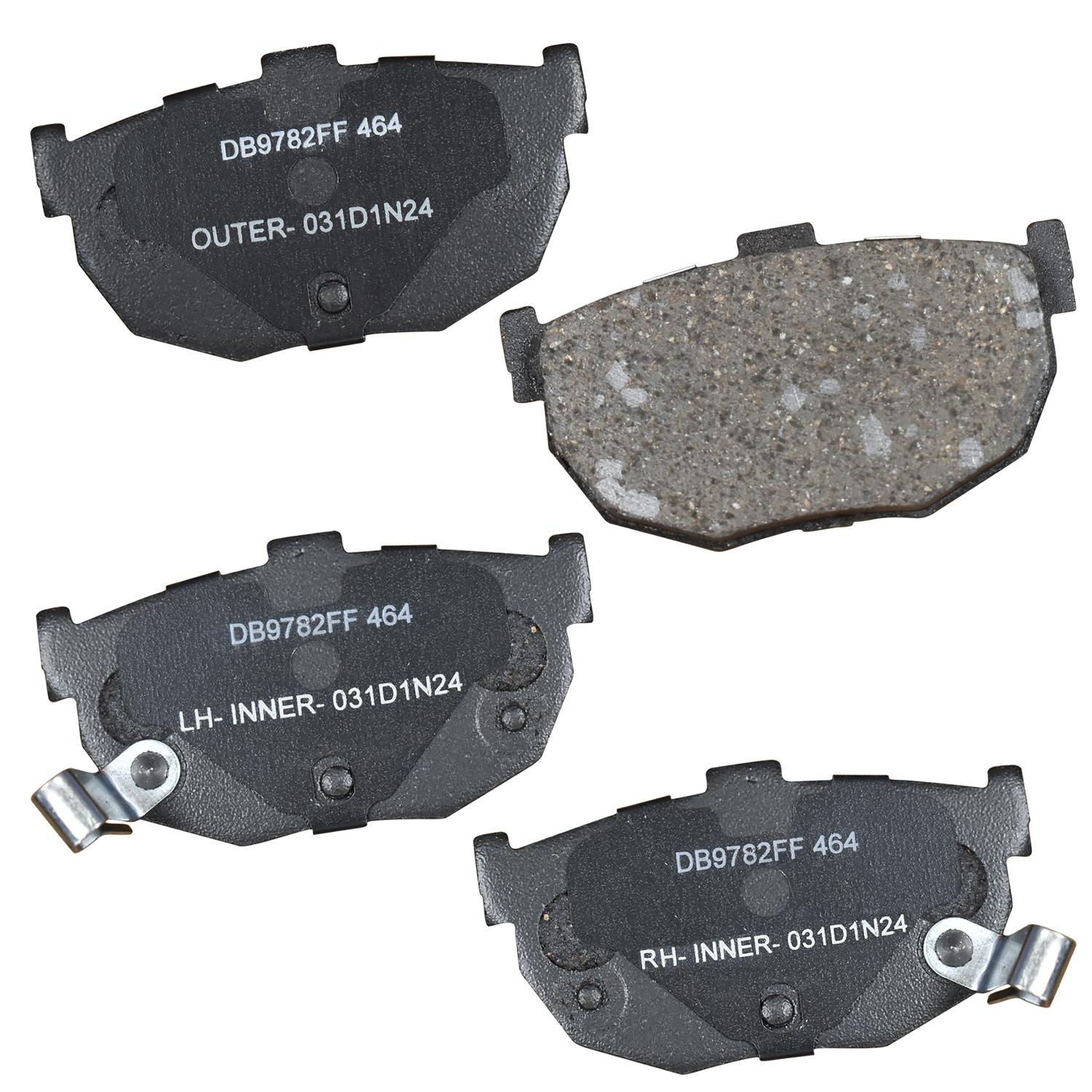 Duralast Ceramic Brake Pads D464 | AutoZone