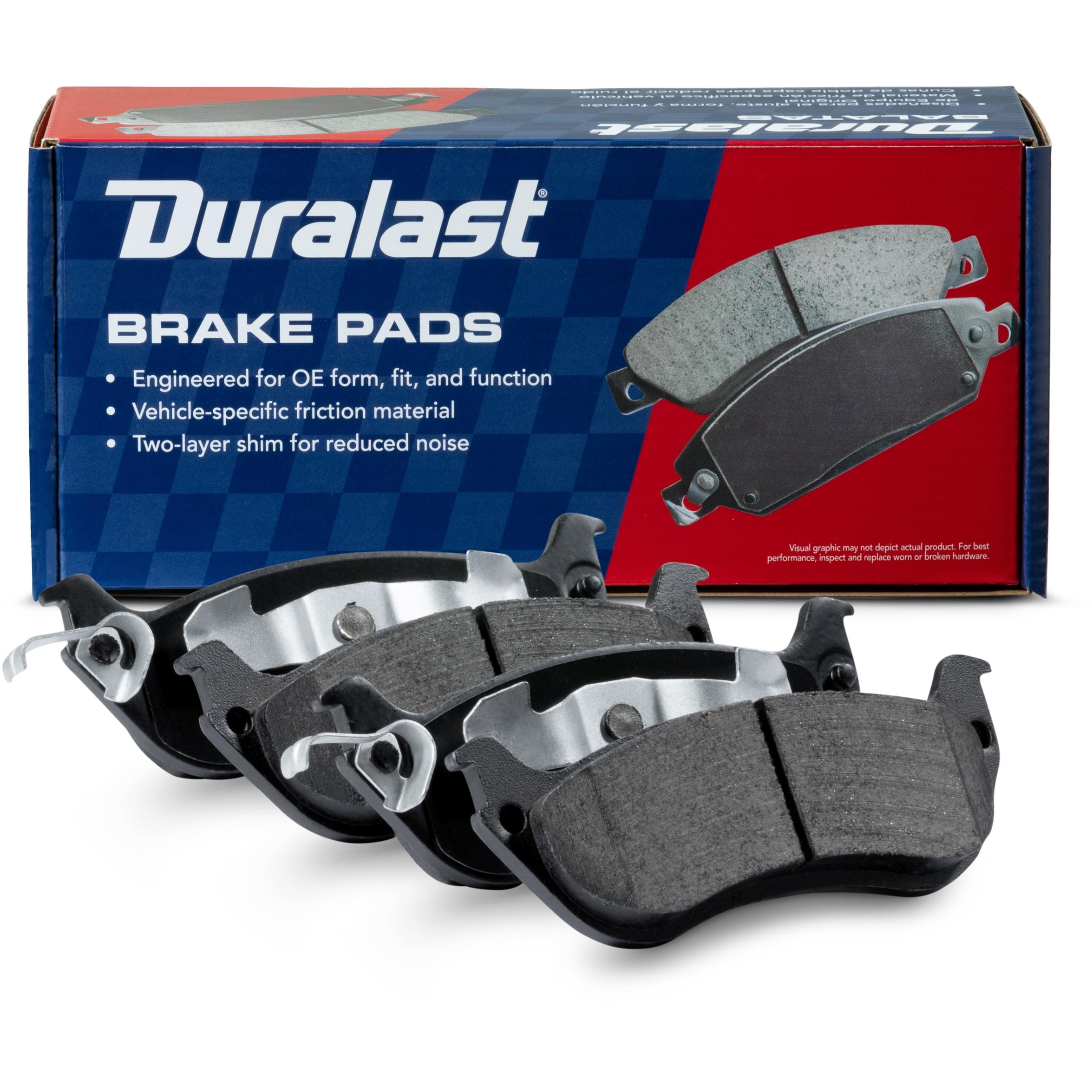 Duralast Ceramic Brake Pads D674 | AutoZone