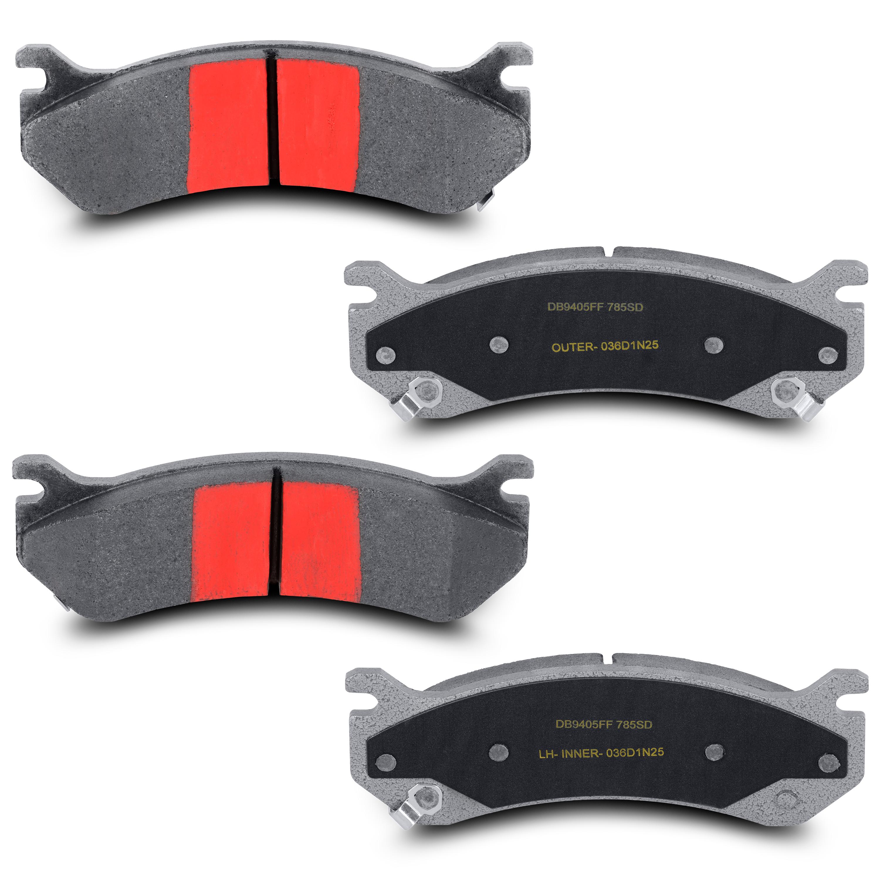 Duralast Severe Duty Semi-metallic Brake Pads D785SD | AutoZone