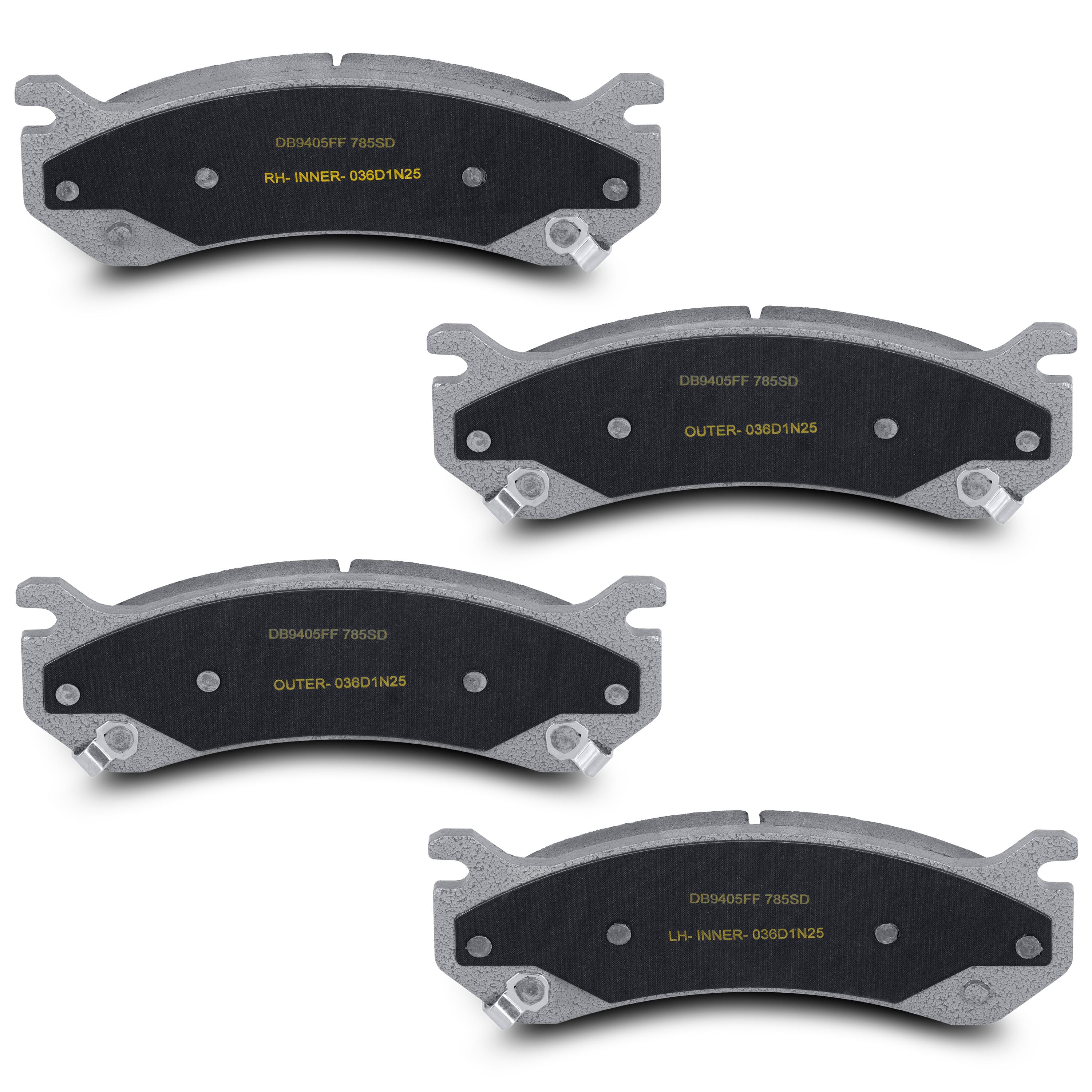 Duralast Severe Duty Semi-metallic Brake Pads D785SD | AutoZone