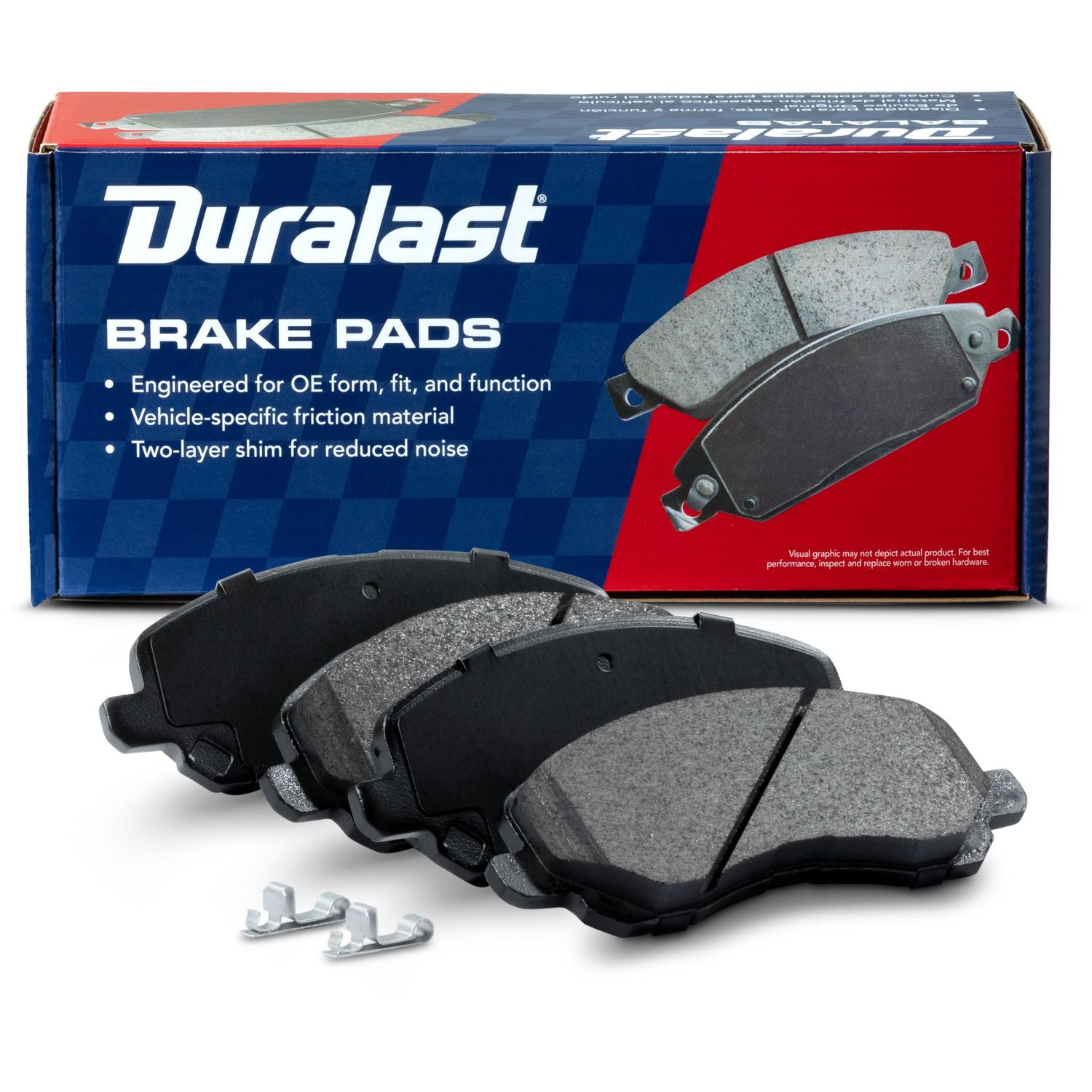 Duralast Ceramic Brake Pads D866 for Audi A4