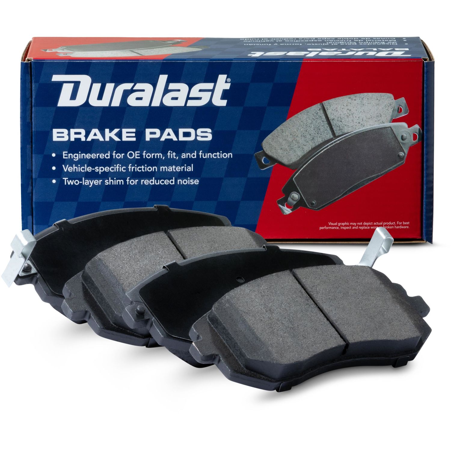 Duralast Semi-metallic Brake Pads D929 | AutoZone