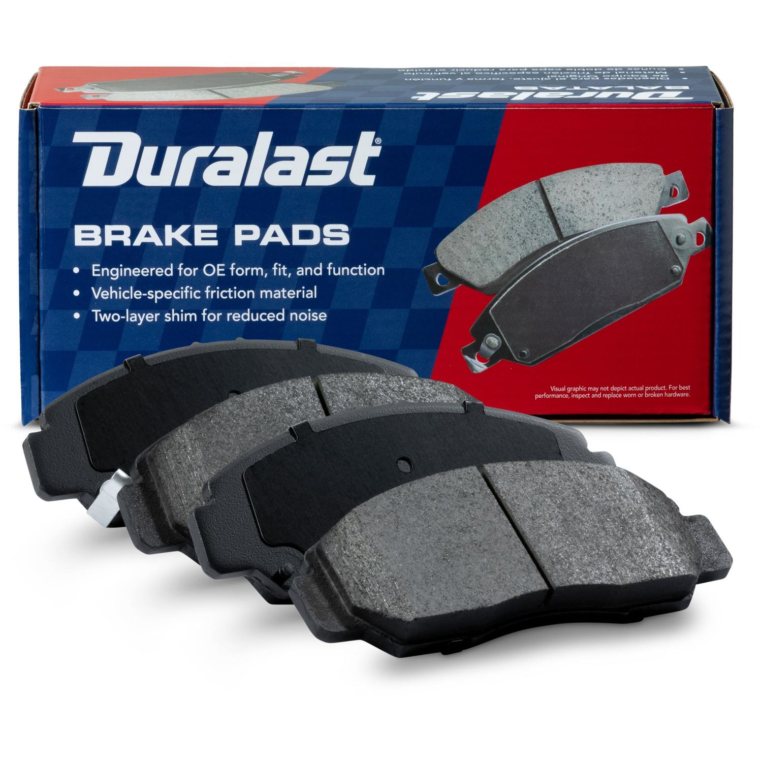 Duralast Ceramic Brake Pads D959 | AutoZone