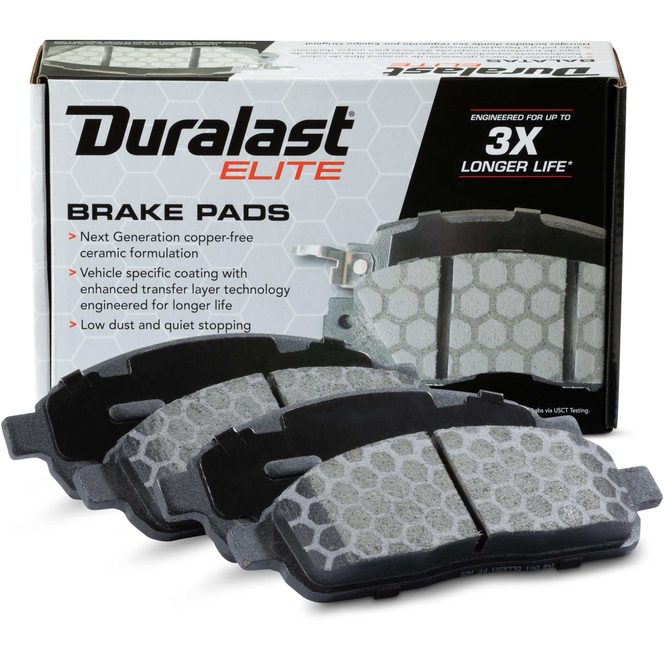 Duralast Elite Ceramic Premium Brake Pads DE1498 | AutoZone
