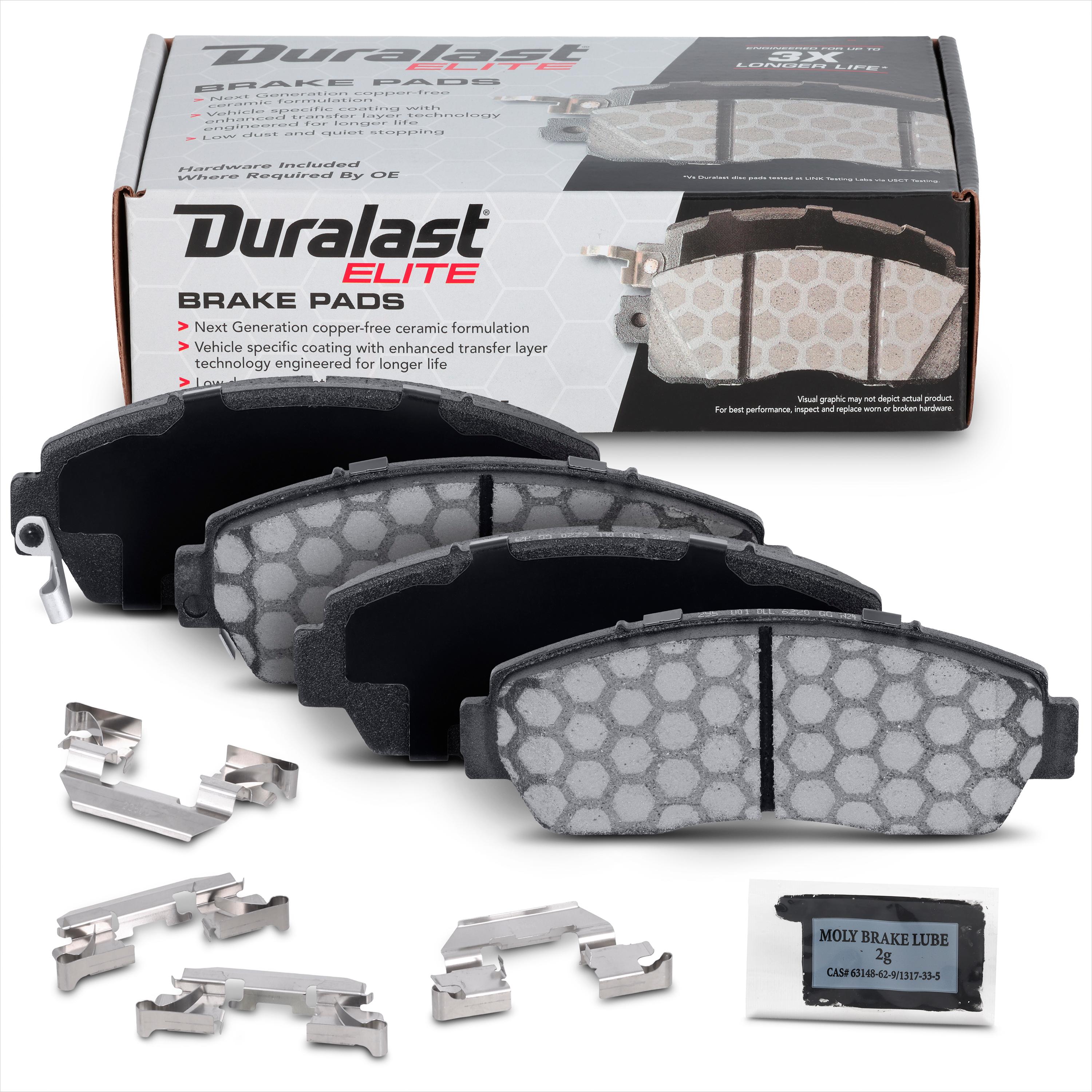 Duralast Elite Ceramic Premium Brake Pads DE1089 | AutoZone