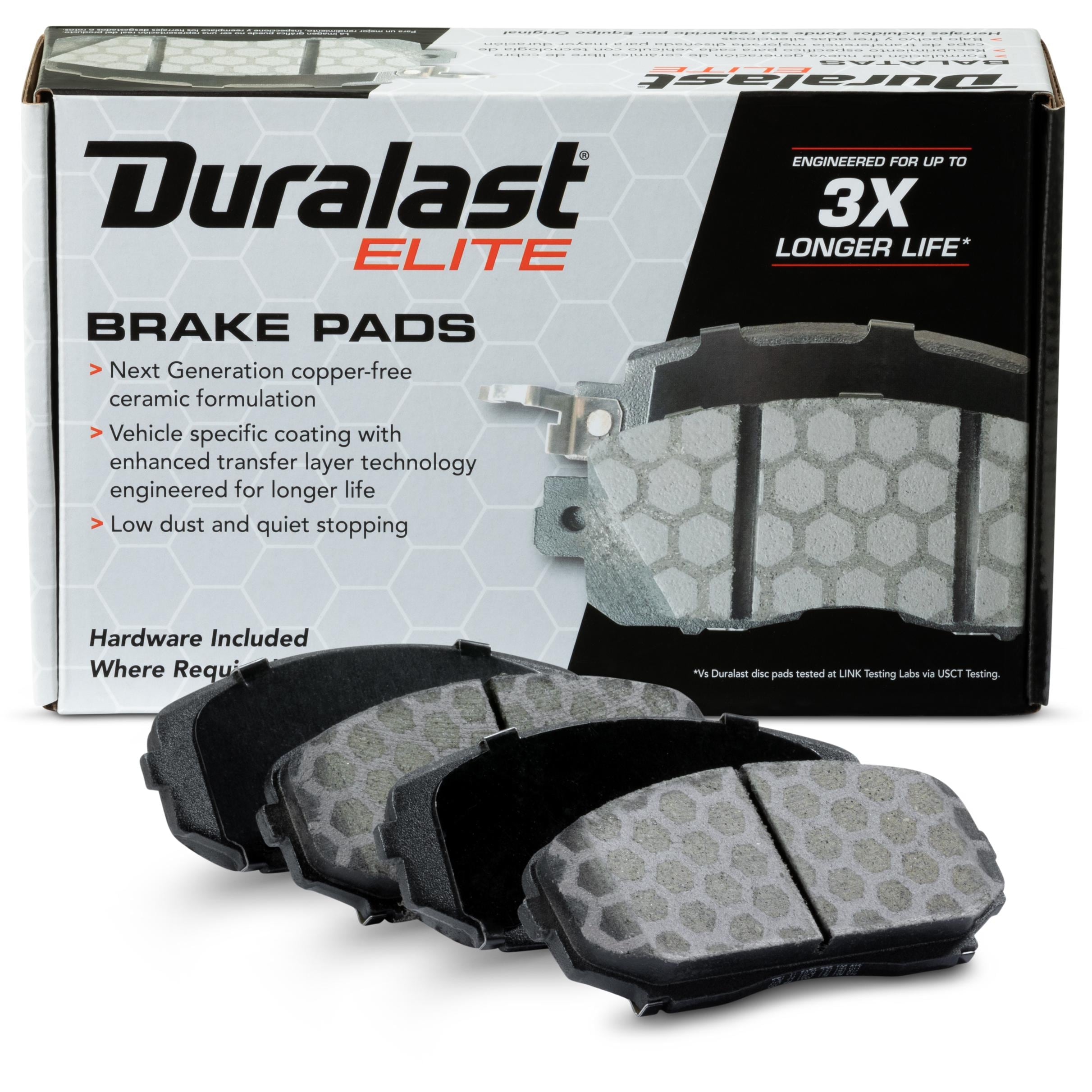 DATATAPE DDS-125 DDS-150 8本セット Imation Duralast Elite Ceramic Premium Brake Pads DE1258 | AutoZone