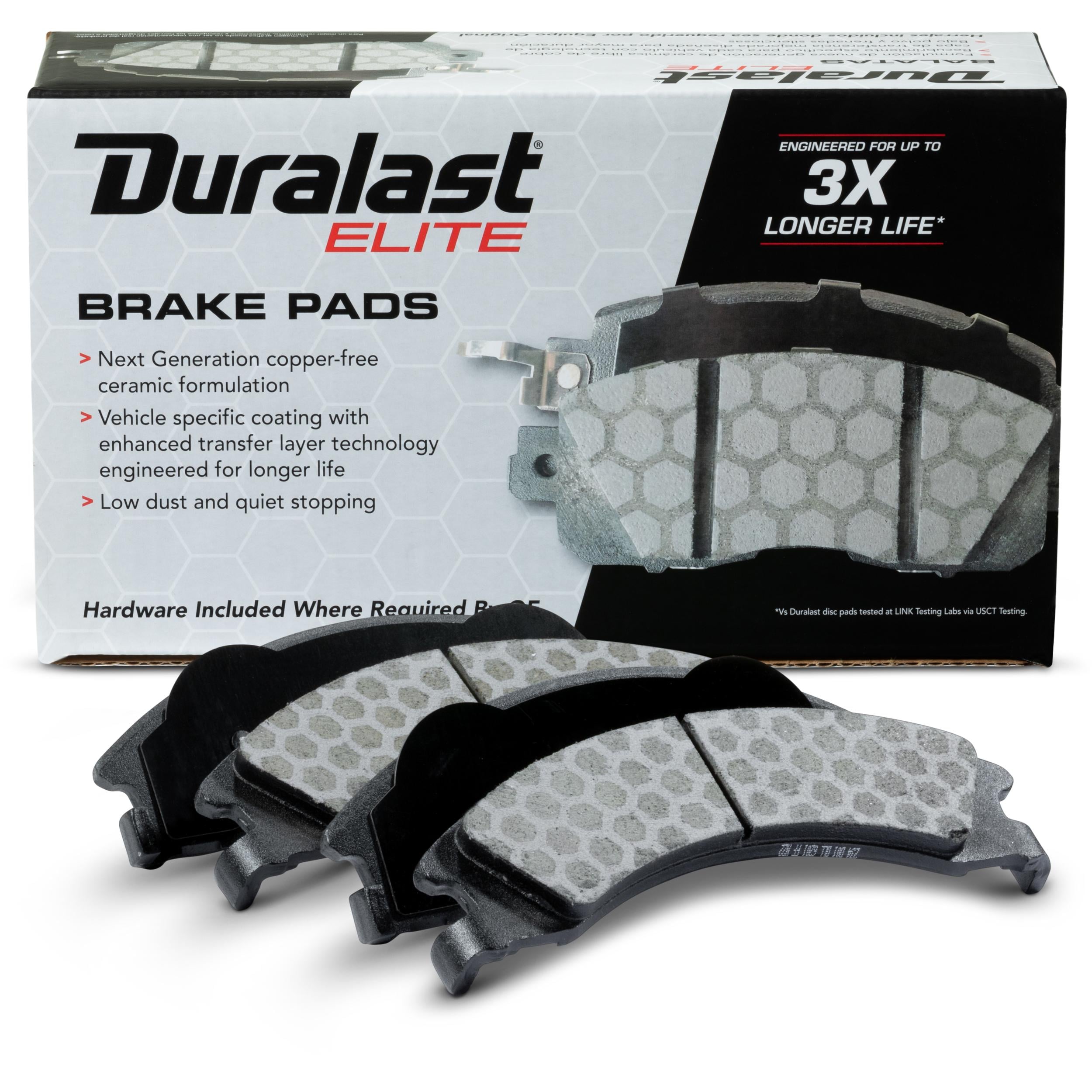 Duralast Elite Ceramic Premium Brake Pads DE1329 | AutoZone