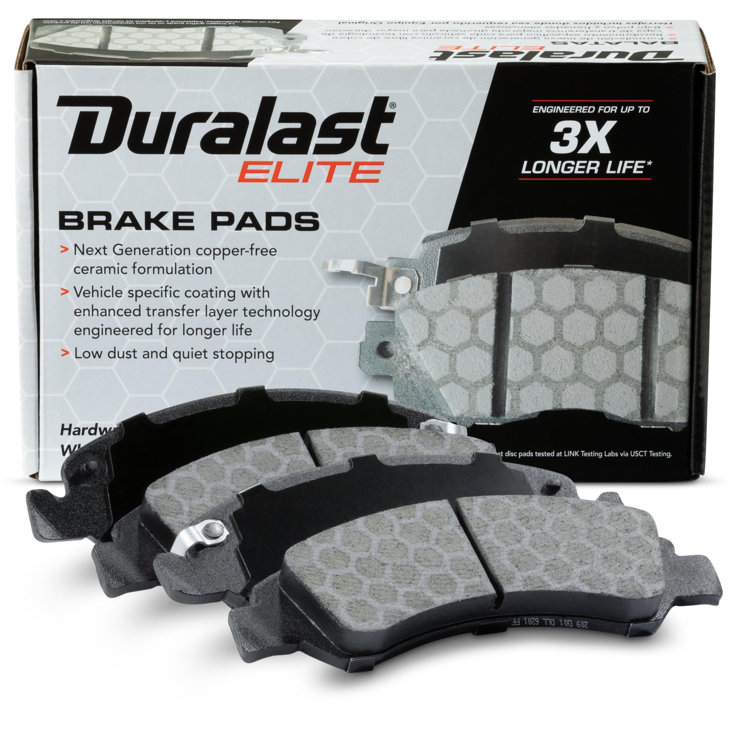 Duralast Elite Ceramic Premium Brake Pads DE1363 | AutoZone
