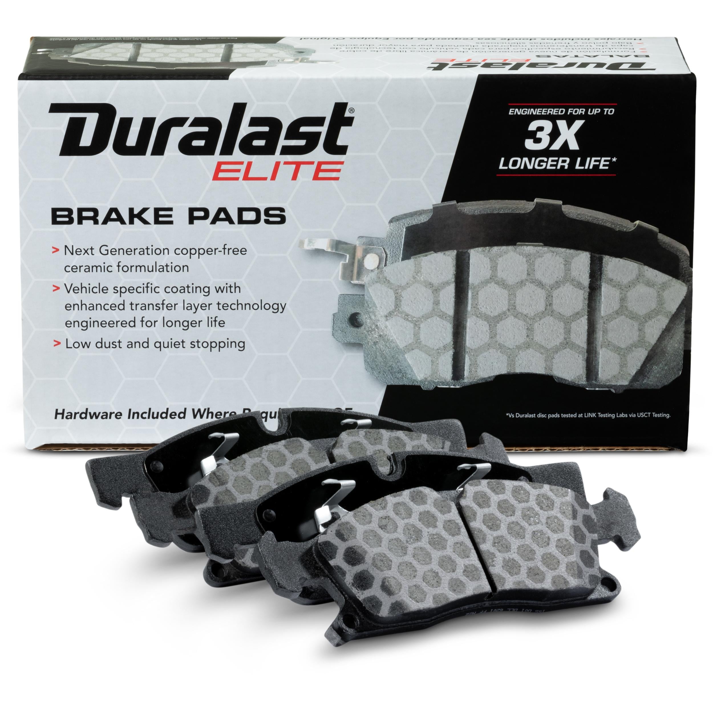 Duralast Elite Ceramic Premium Brake Pads DE1455 | AutoZone