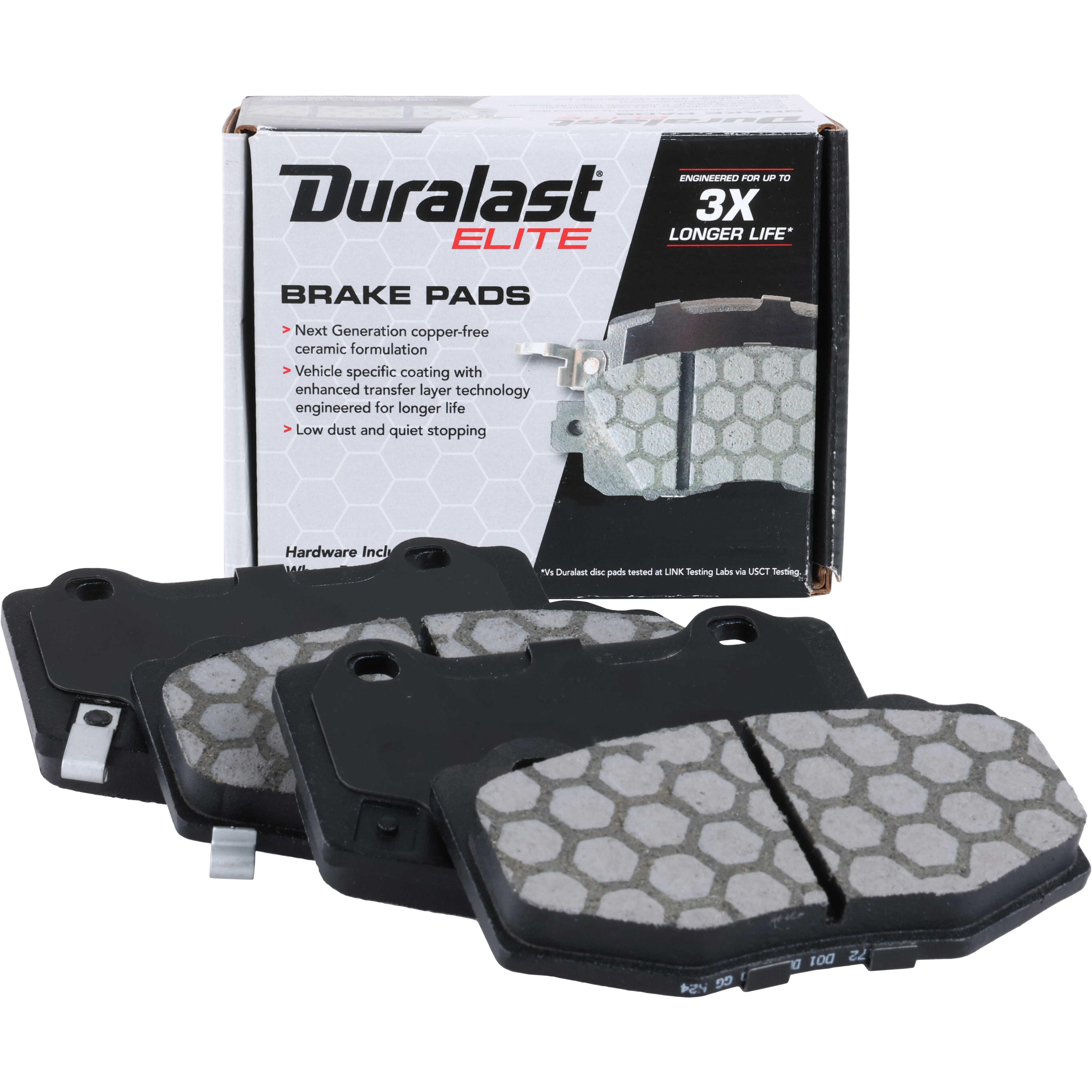 Duralast Elite Ceramic Premium Brake Pads DE1718 | AutoZone