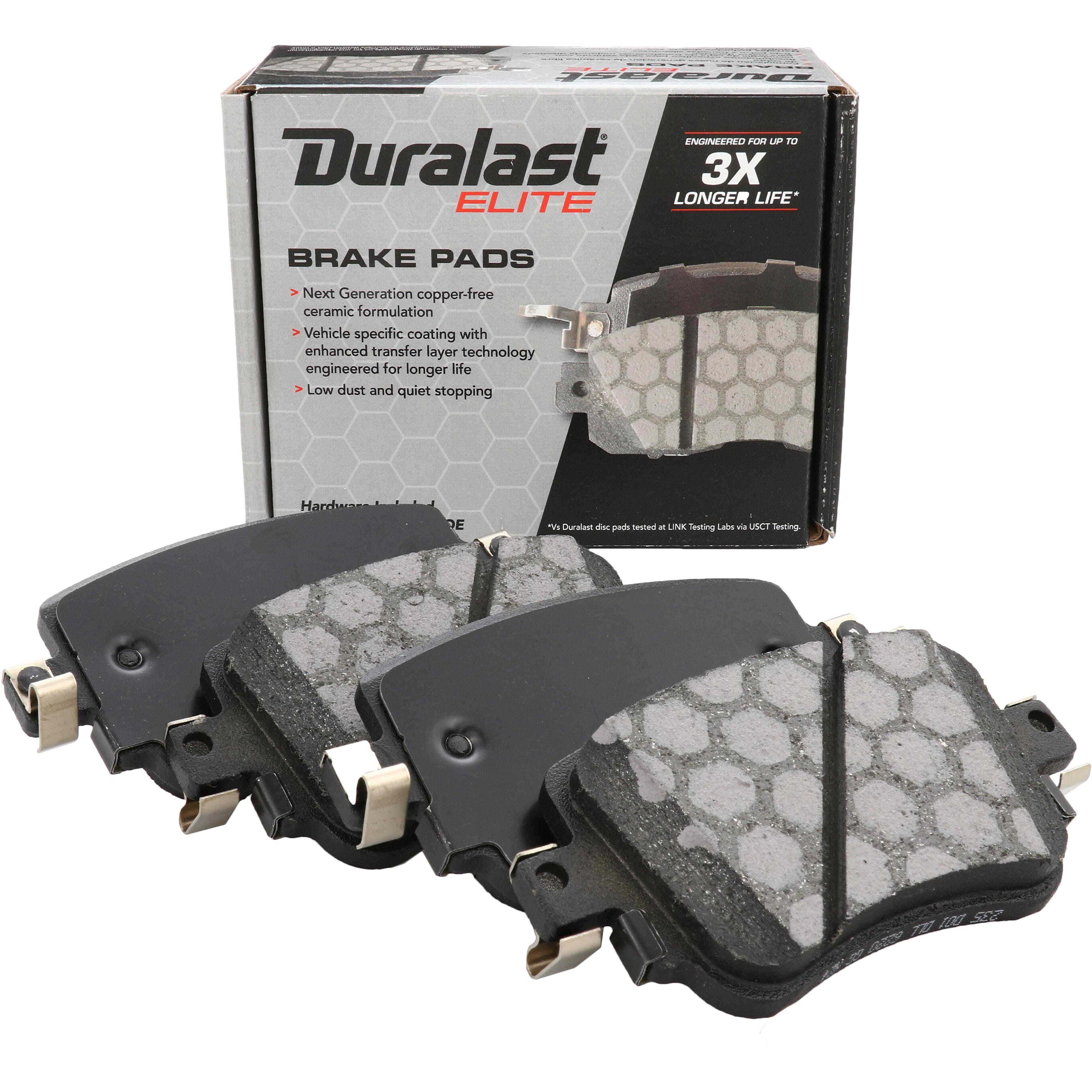希少【コリンシアン　ヘッドライナーズ】ジダン＆ボクシッチ＆パリュウカ＆デルピエロ Duralast Elite Ceramic Premium Brake Pads DE1779 | AutoZone