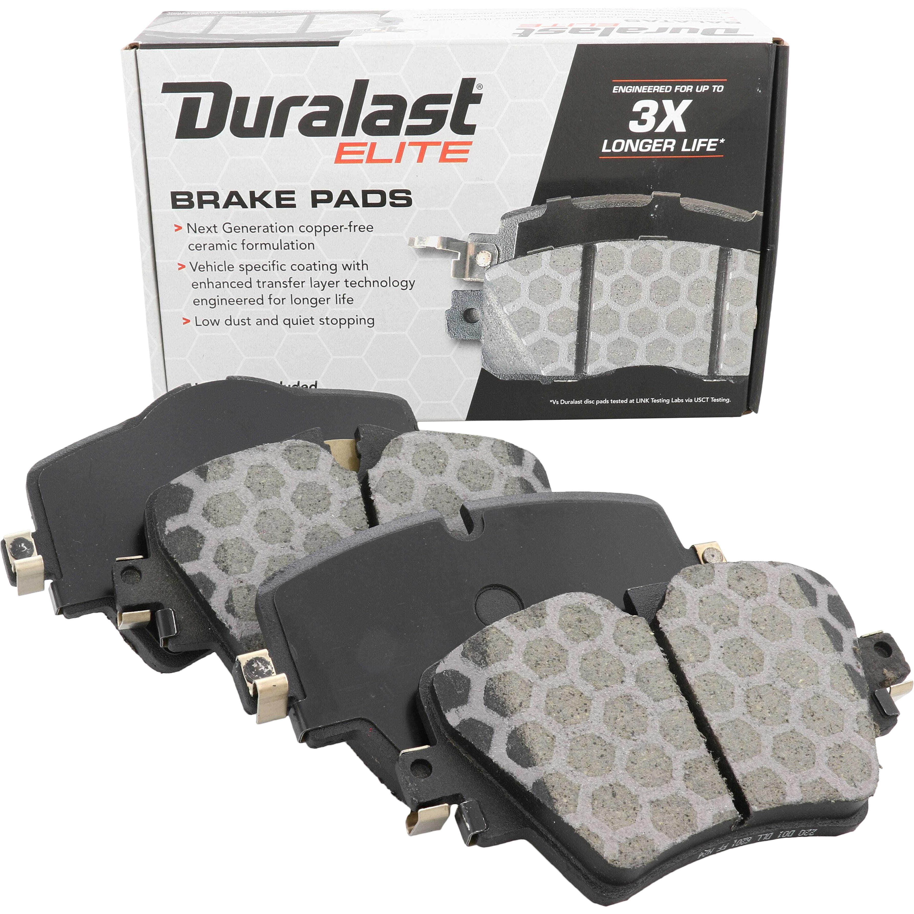 Duralast Elite Ceramic Premium Brake Pads DE1892 | AutoZone