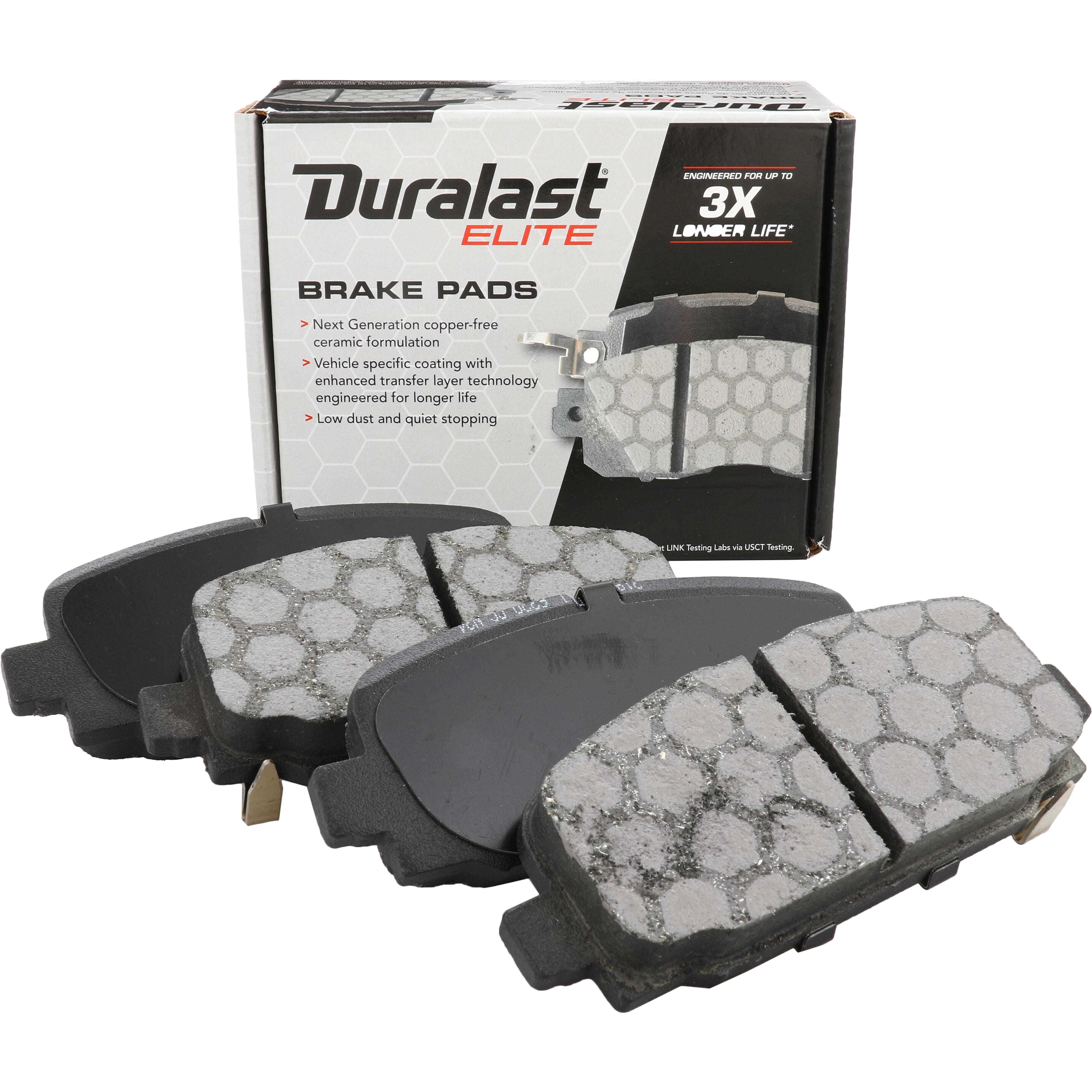Duralast Elite Ceramic Premium Brake Pads DE2081 | AutoZone