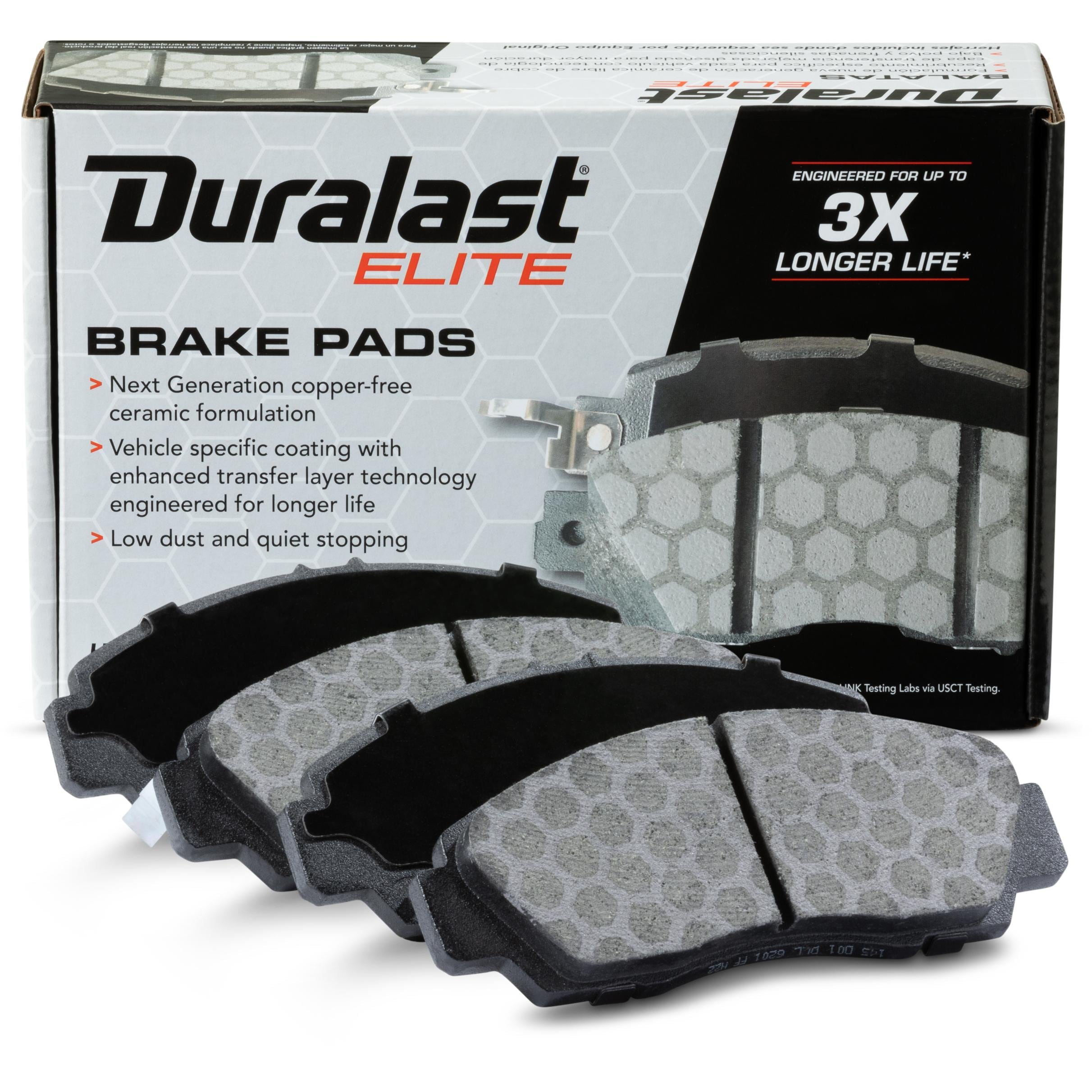 Duralast Elite Ceramic Premium Brake Pads DE787 | AutoZone