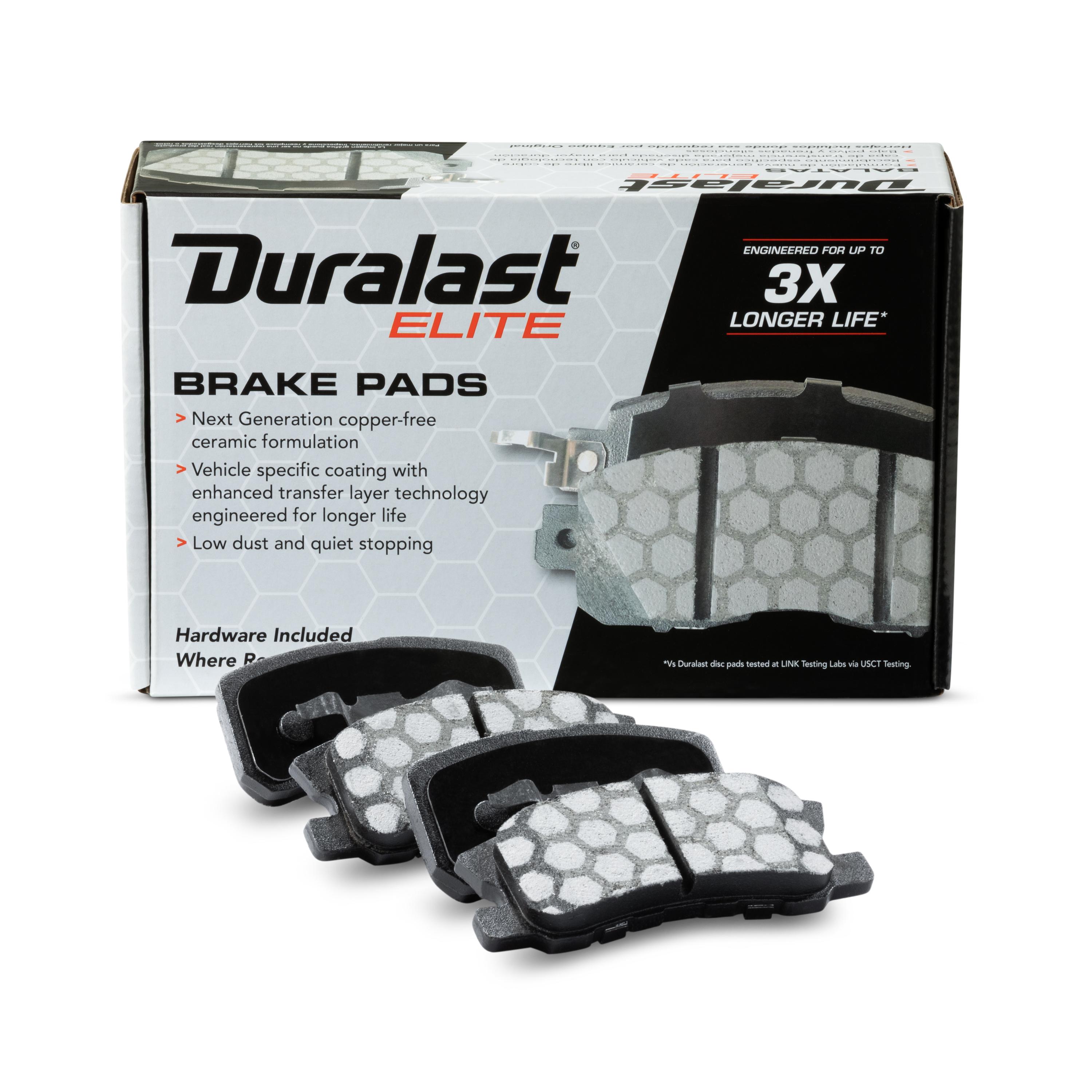 Duralast Elite Ceramic Premium Brake Pads DE868 | AutoZone