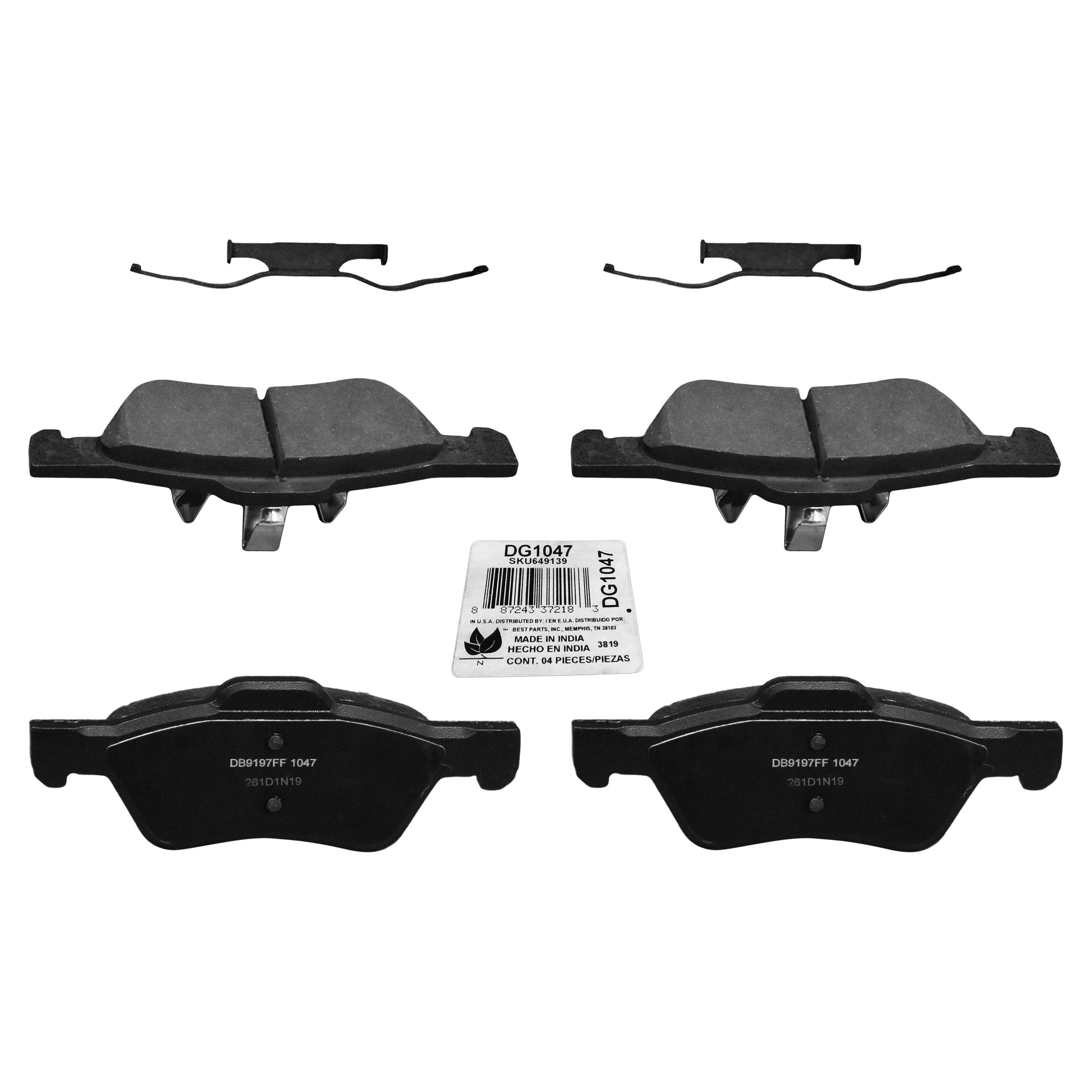 Duralast Gold Ceramic Brake Pads DG1047 | AutoZone