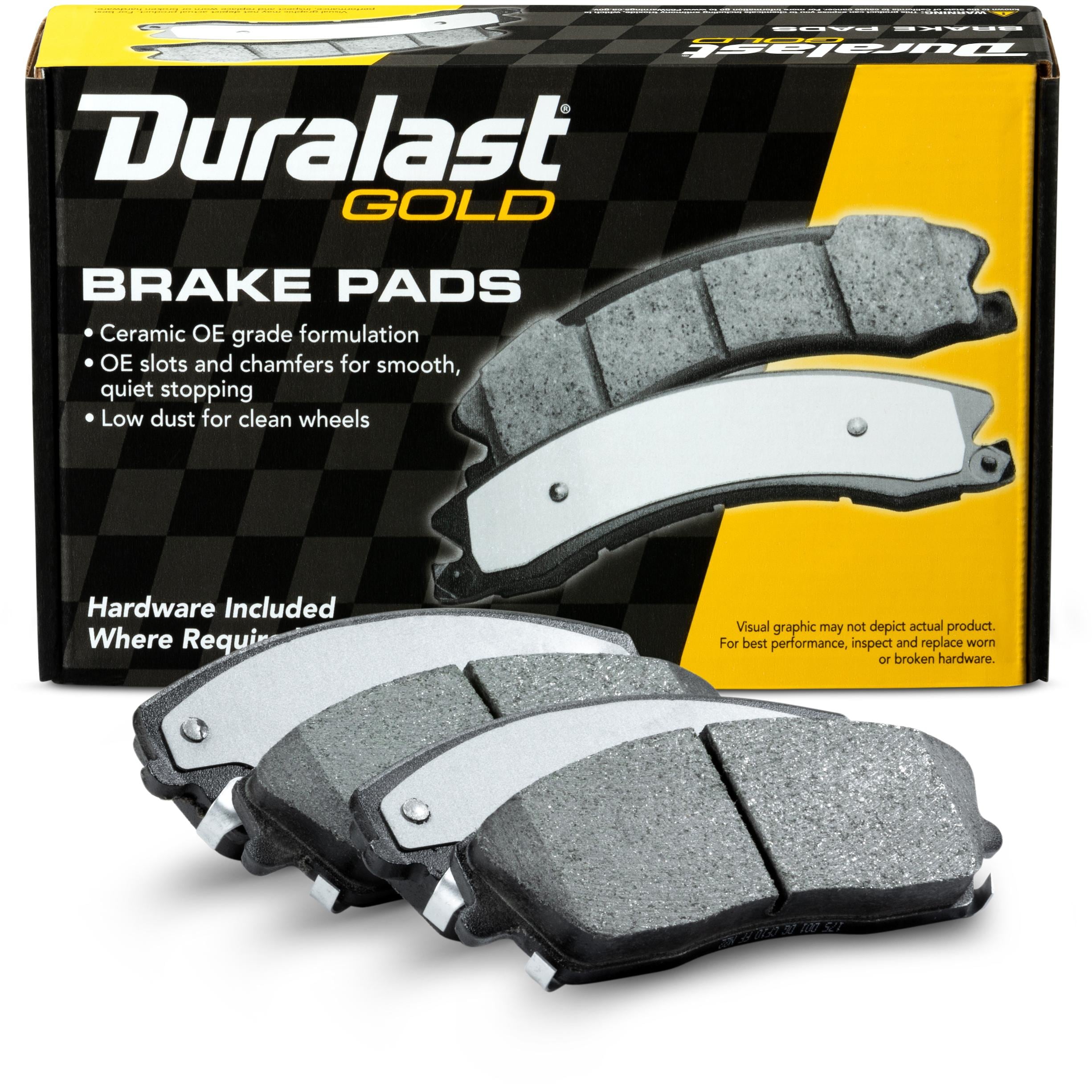 Duralast Gold Ceramic Premium Brake Pads DG1056 | AutoZone