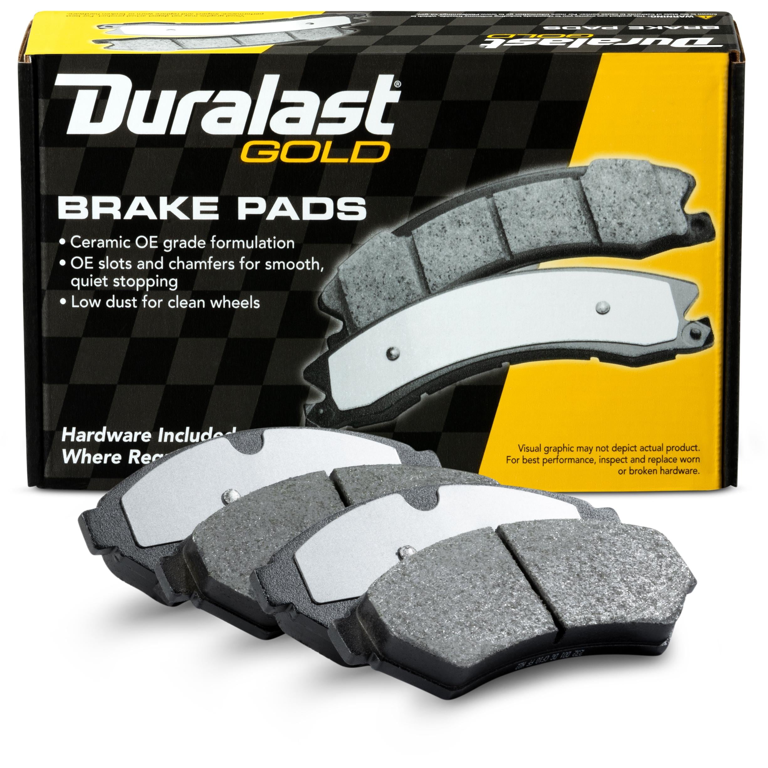 Duralast Gold Ceramic Brake Pads DG1075 | AutoZone