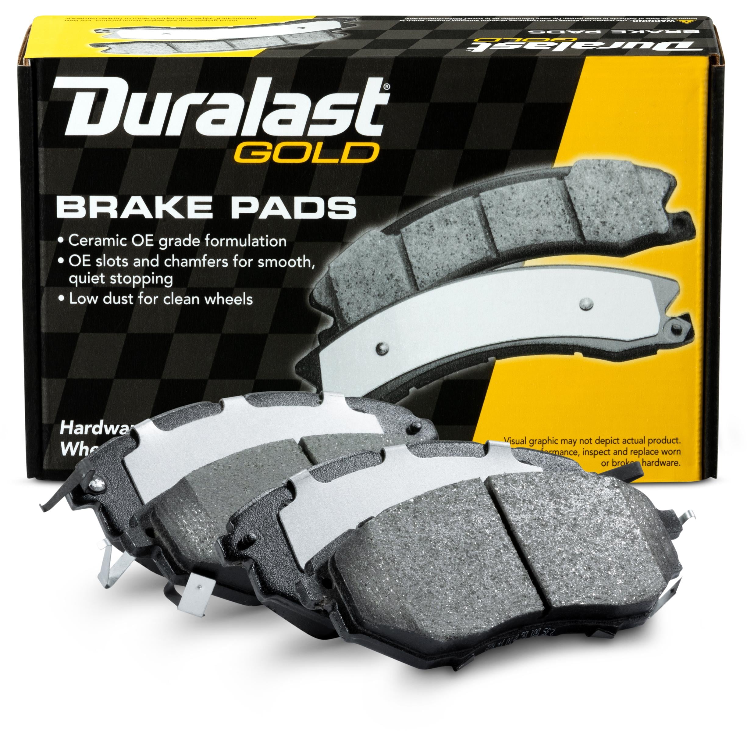 Duralast Gold Ceramic Brake Pads DG1078 | AutoZone