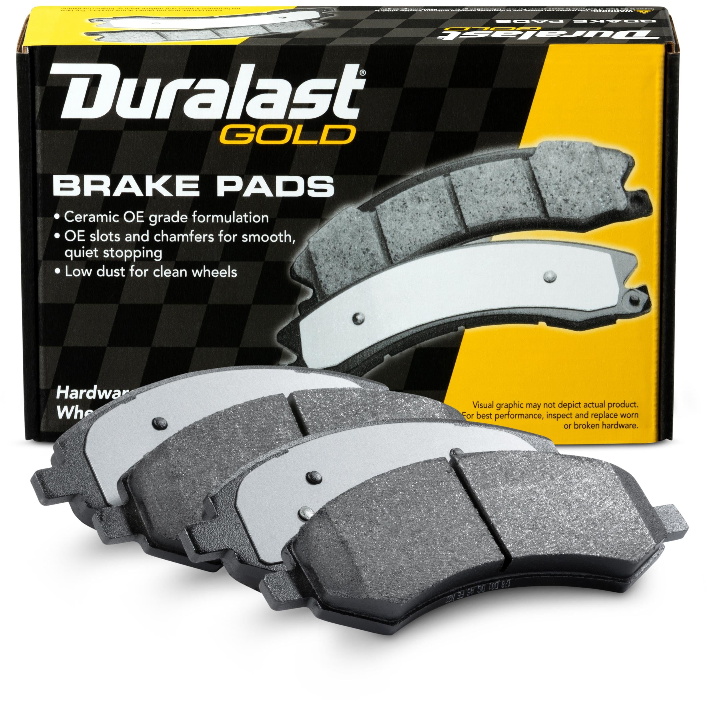 Duralast Gold Semi-Metallic Brake Pads DG1084 for Audi A4